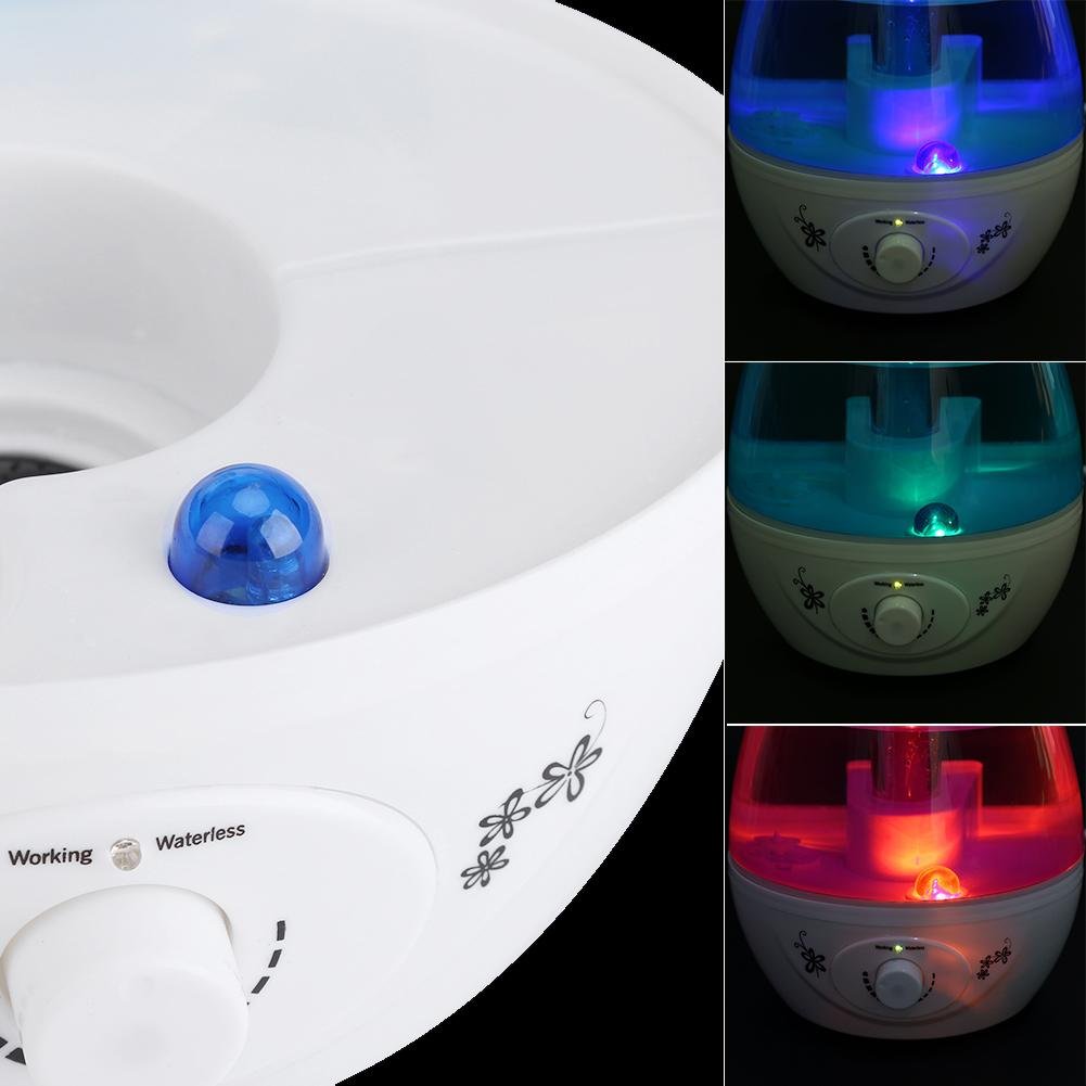 Ejoyous Living Room Humidificateur Ultrasons 3L Bleu