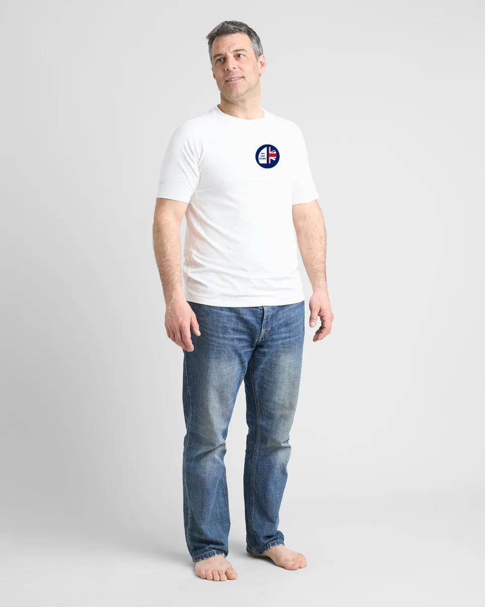 Rooster Event T-Shirt t-shirt blanc Deaf Sailing homme
