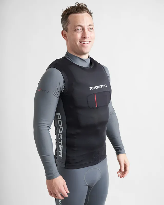 Rooster Pro Compression Bib harnais trapèze poche couteau taille L