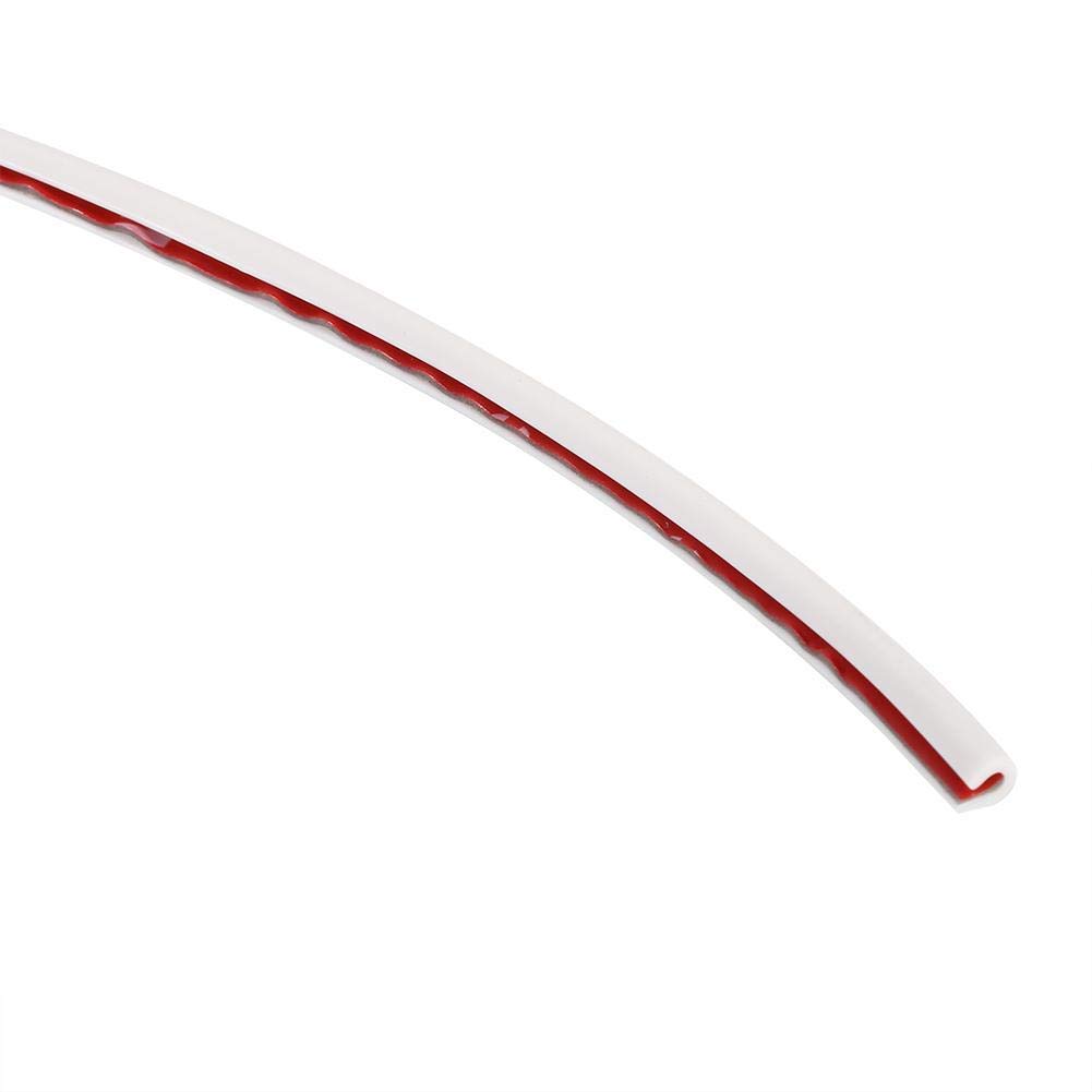 Ejoyous Repair Tool protection bord porte voiture blanc 5 m caoutchouc