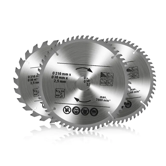 Ejoyous Home Improvement Tool lames scie 210x30mm x3
