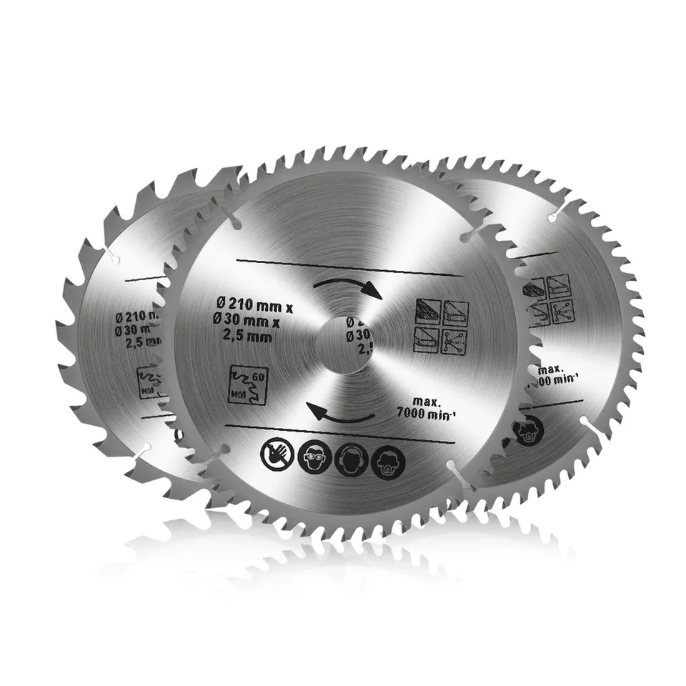 Ejoyous Home Improvement Tool lames scie 210x30mm x3