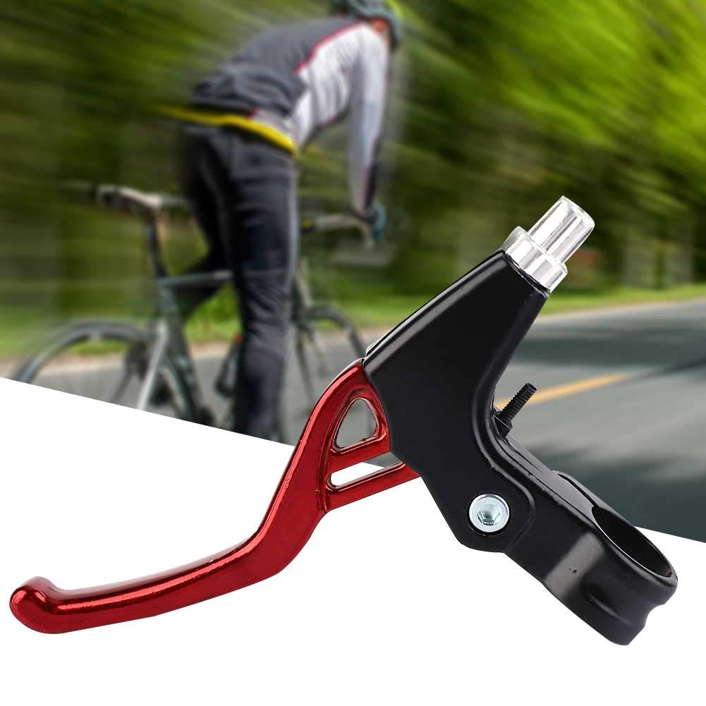 Ejoyous Paire Leviers Frein Vélo Aluminium Rouge