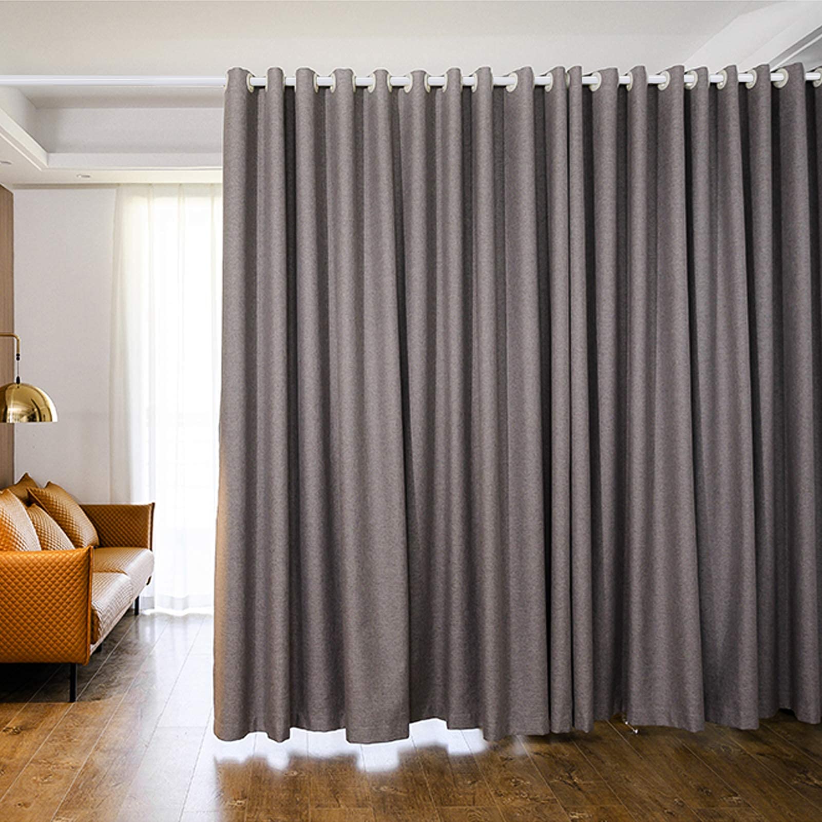 Ejoyous Bathroom tringle rideau sans perçage 105-190 cm fer