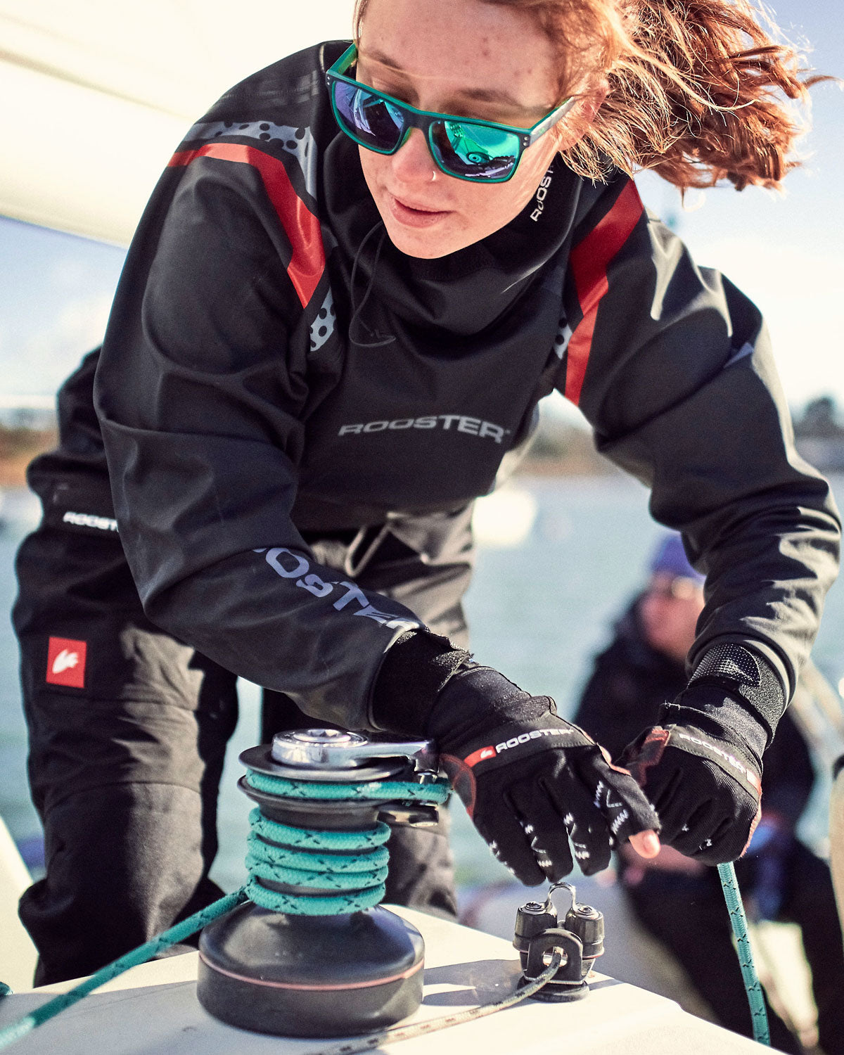 Rooster Pro Race 2 gants voile grip japonais noirs
