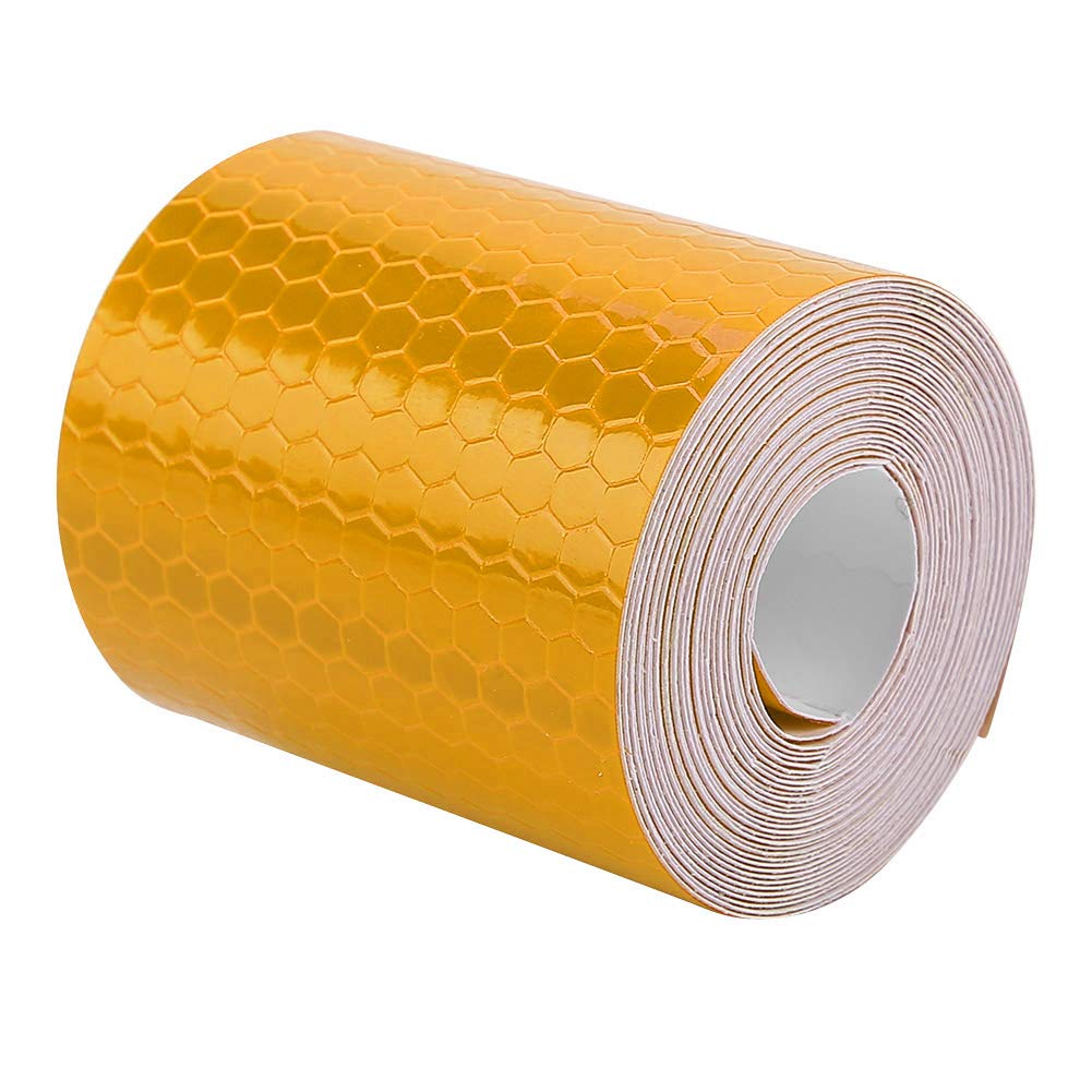 Tissting Ruban Réfléchissant Orange 5,1 cm x 3 m PVC