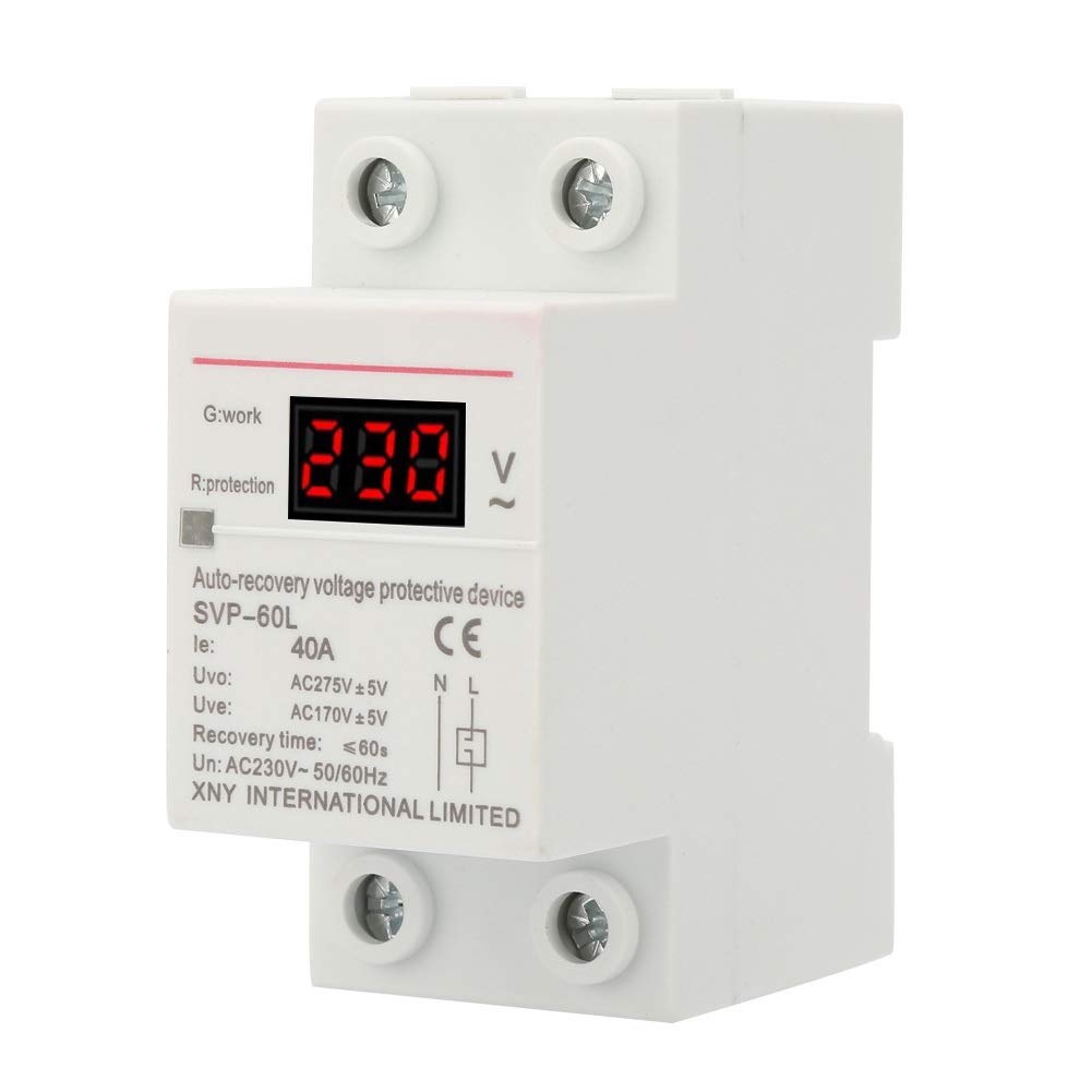 Jadeshay Installation Électrique protecteur de tension 230V 40A auto
