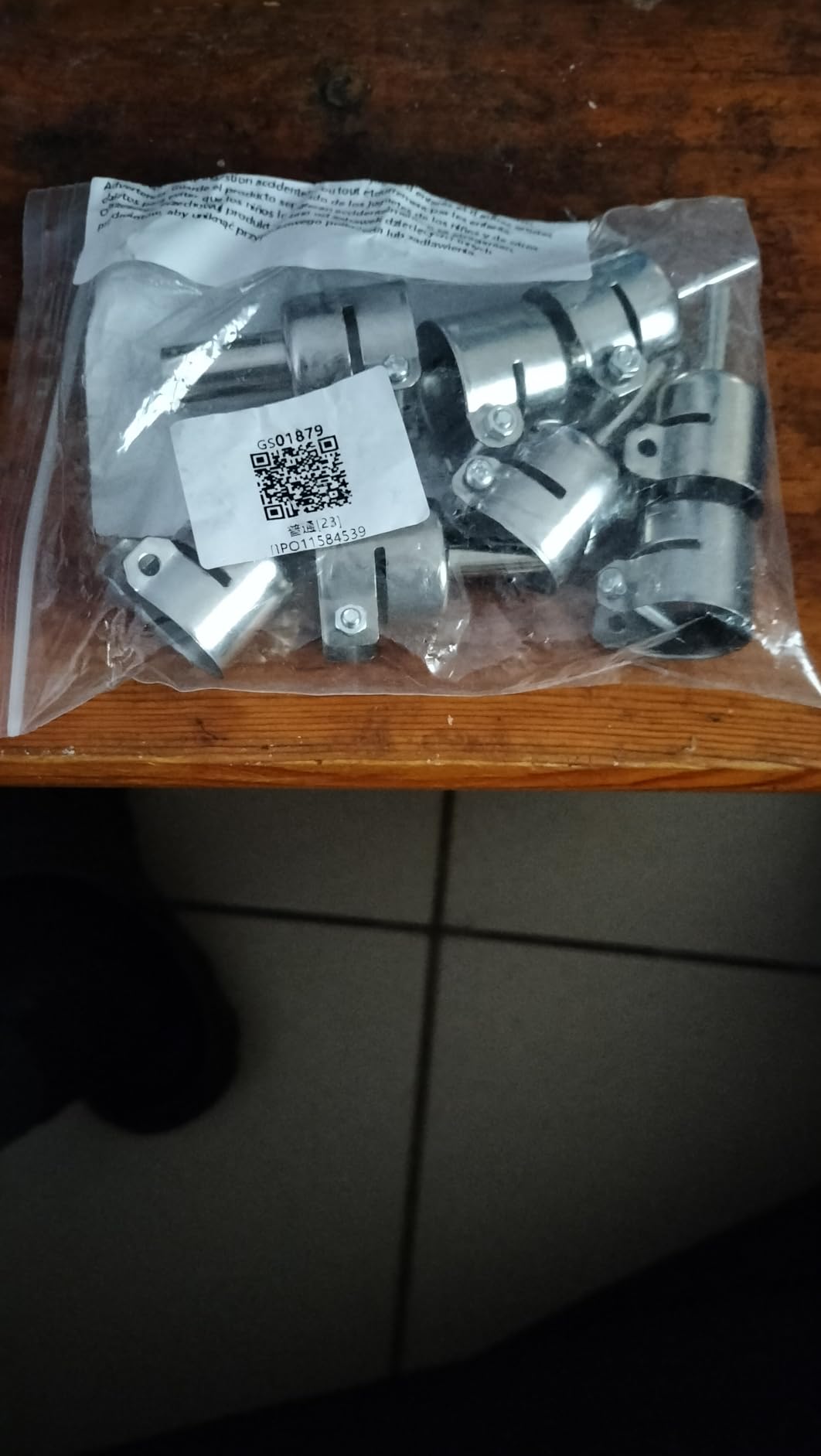 FTVOGUE Buses Pistolet Chaleur Inox 3-12mm Lot 8 Ronde