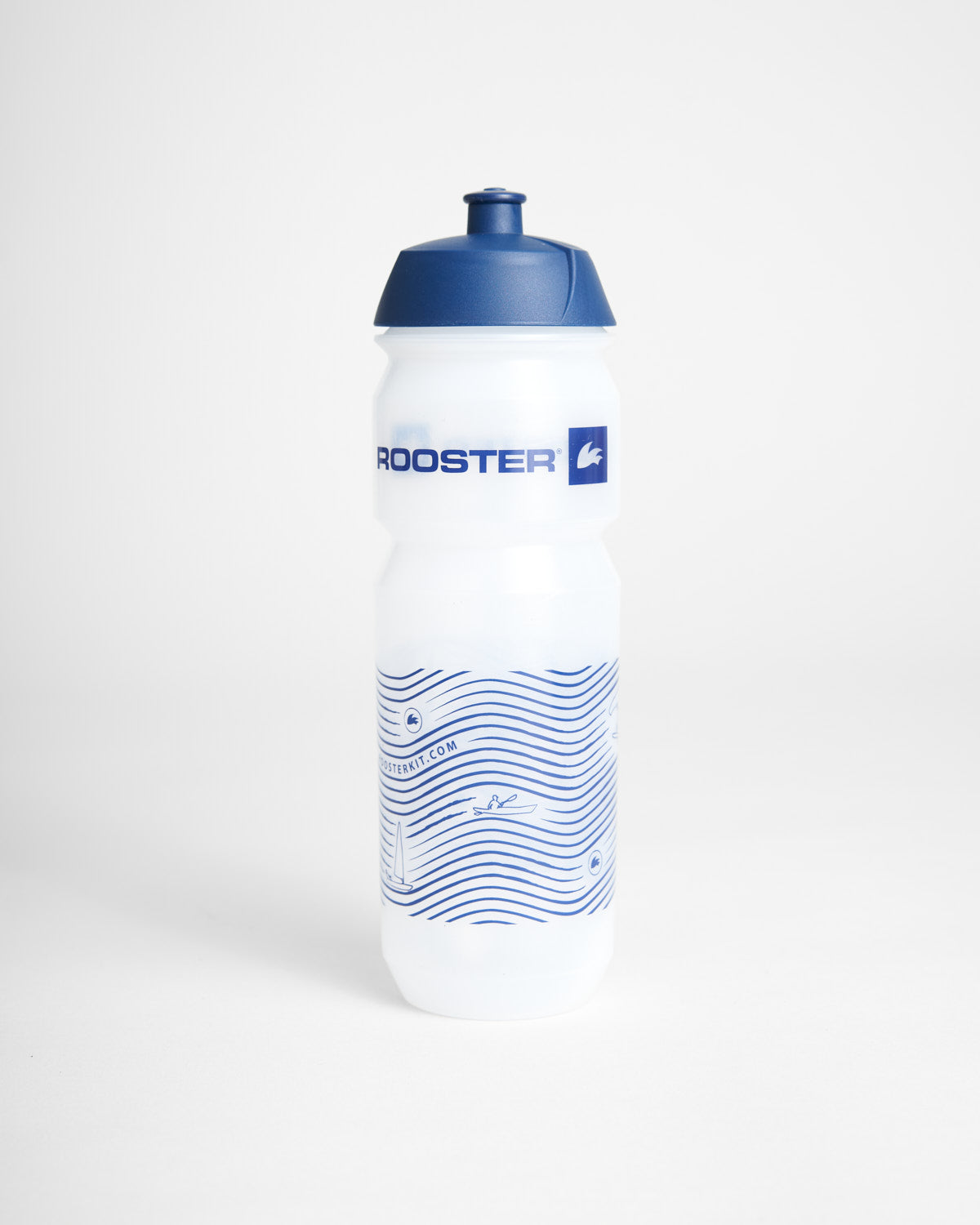 Rooster gourde sport 750 ml transparente graduée