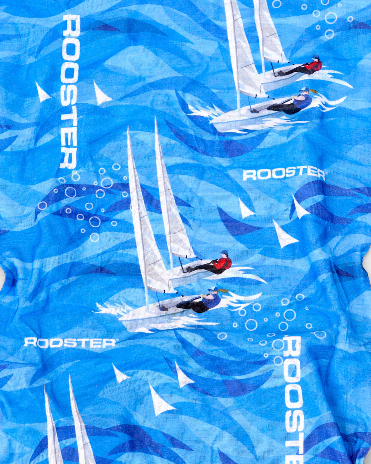 Rooster Hats & Headwear UV Neck Sleeve tour de cou bleu polyester recyclé