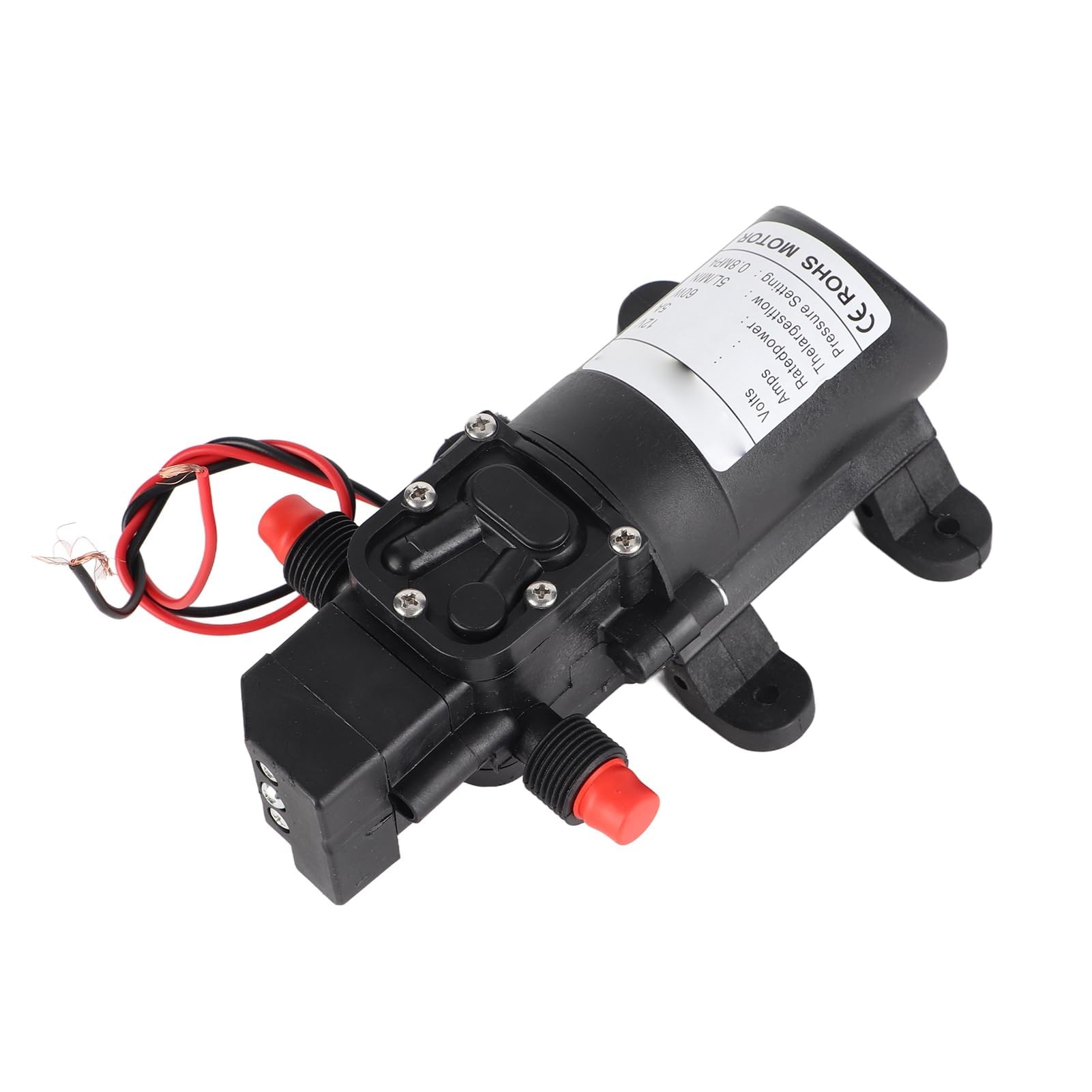 Ejoyous Pompe à eau 12V auto-amorçante 60W 5L/min camping-car bateau