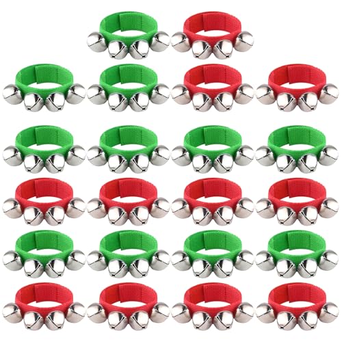 FEPITO Party Decorations bracelets cloches Noël lot 22 nylon