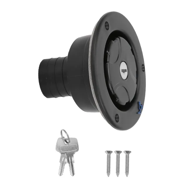 Tissting Bouchon eau verrouillable noir camping-car bateau