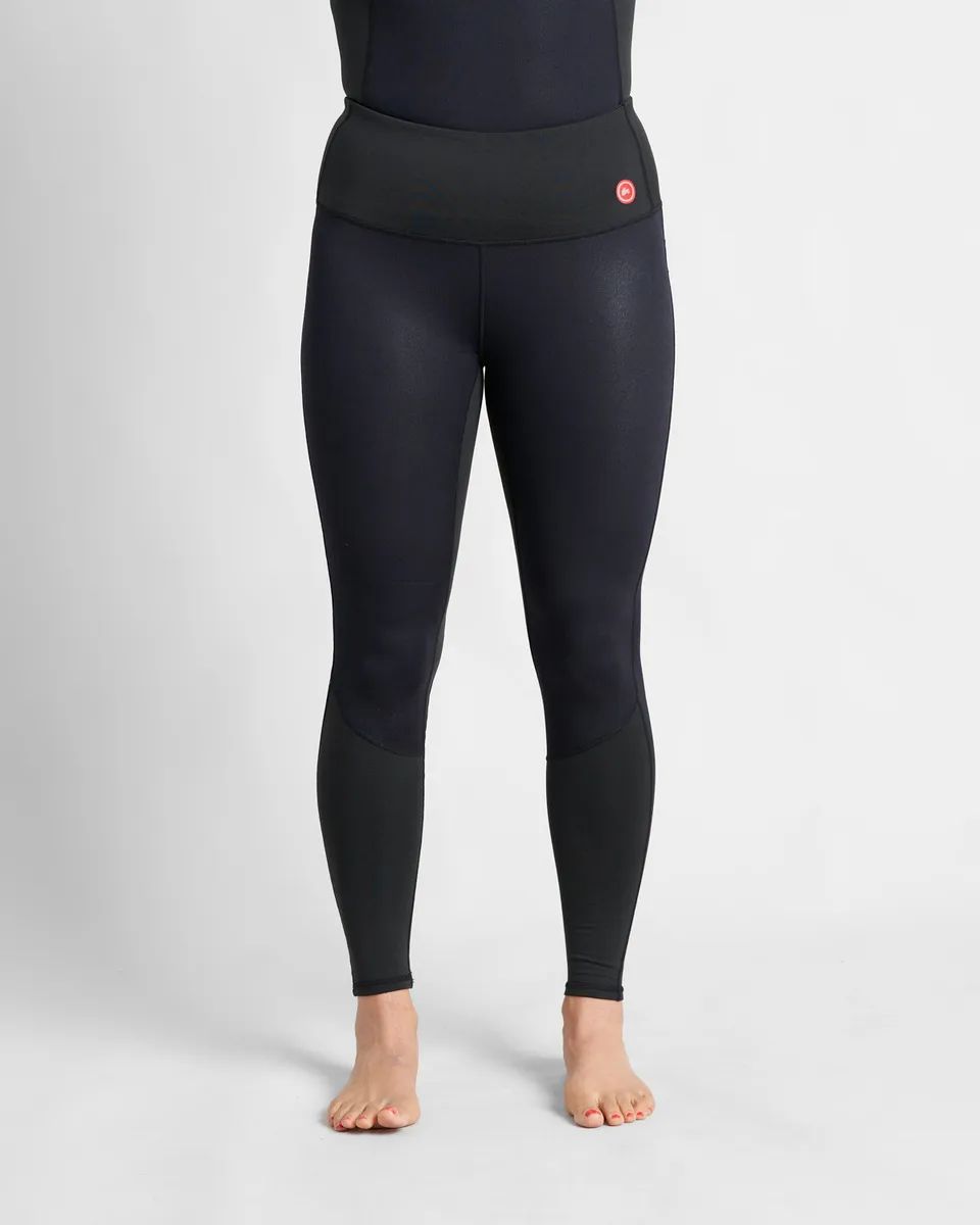 Rooster Hot Legs legging thermique femme 0.5mm titane