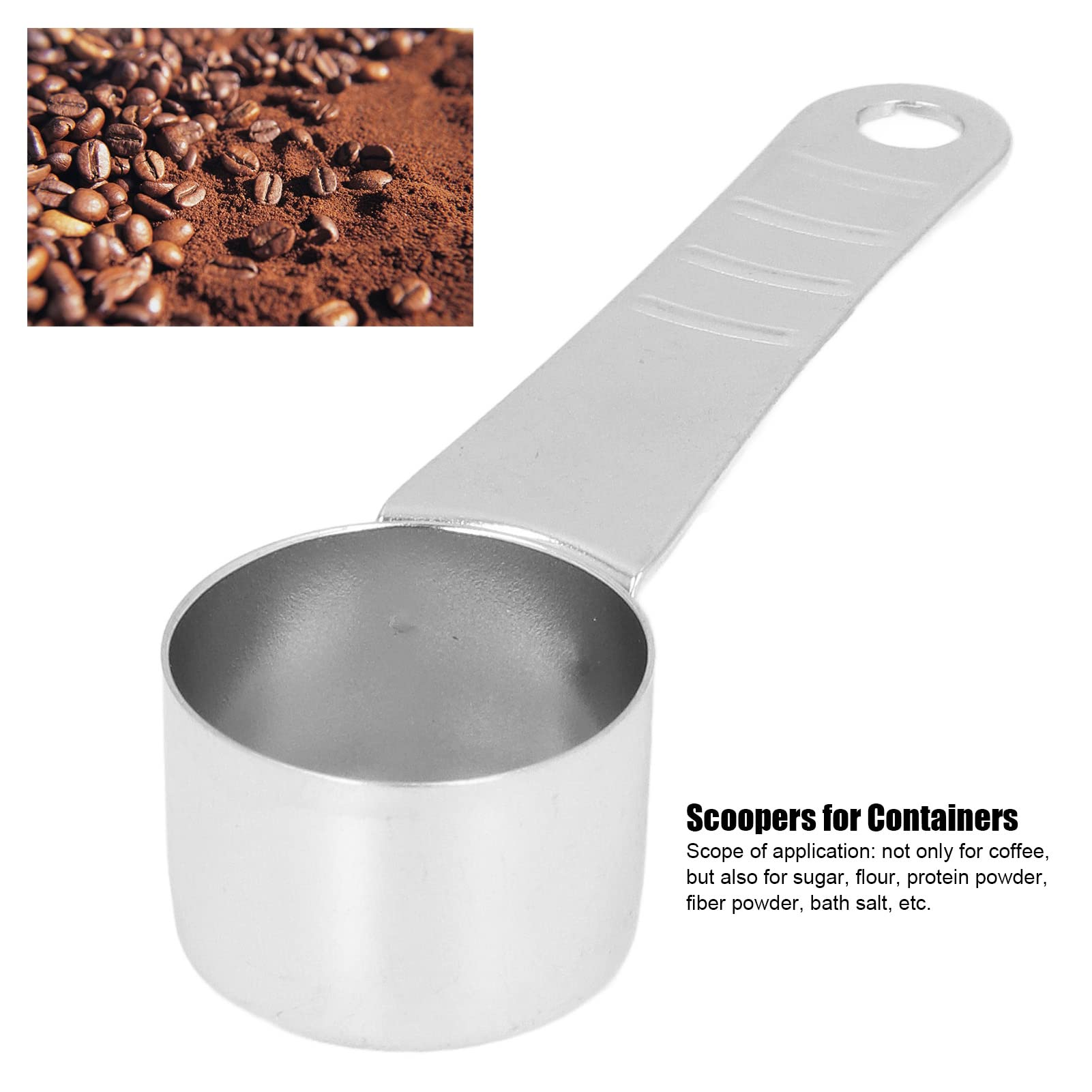 Tissting Cuillère Café Inox Mesure Poudre Lot 2