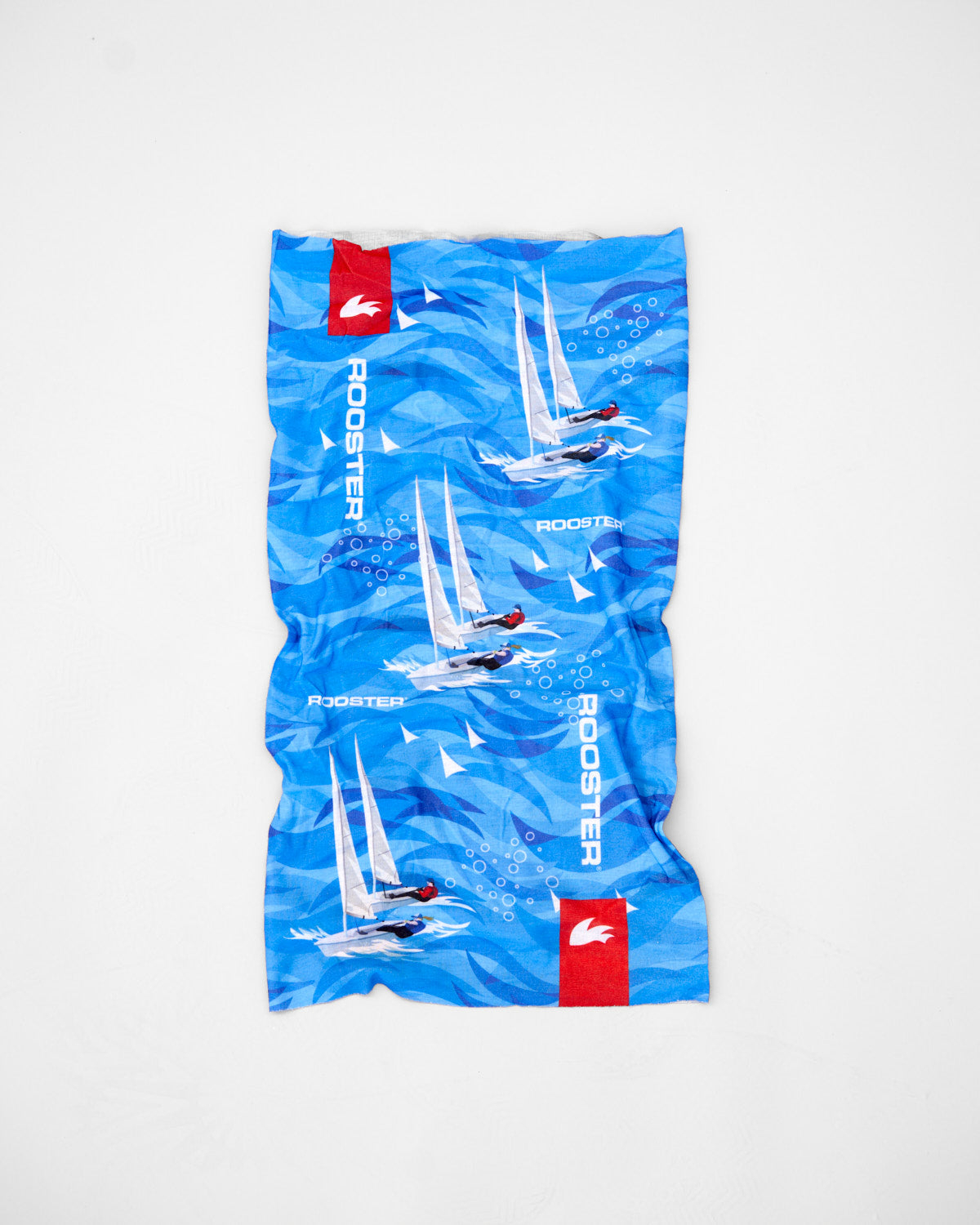 Rooster Hats & Headwear UV Neck Sleeve tour de cou bleu polyester recyclé