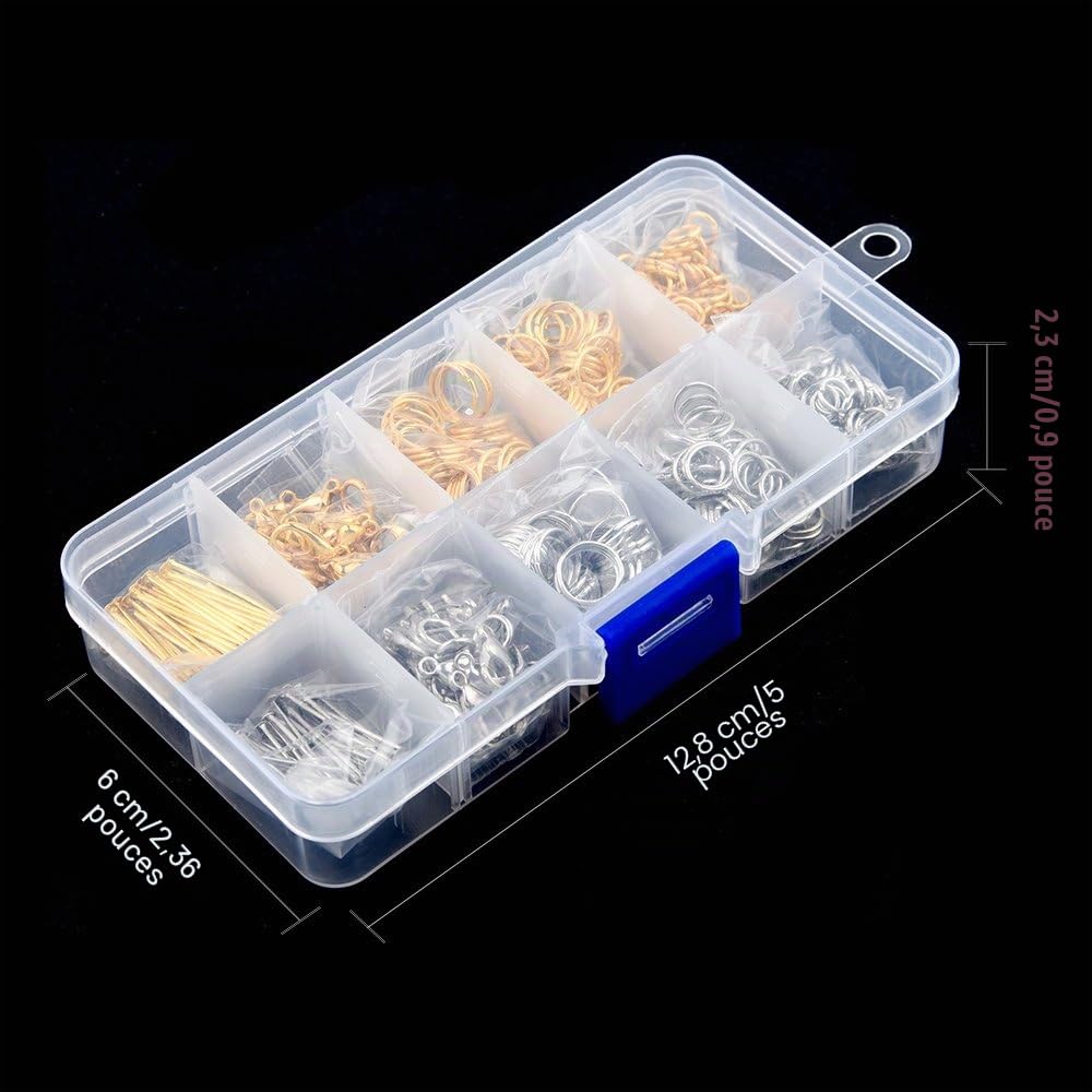 FEPITO Arts & Crafts kit fabrication bijoux or argent pinces