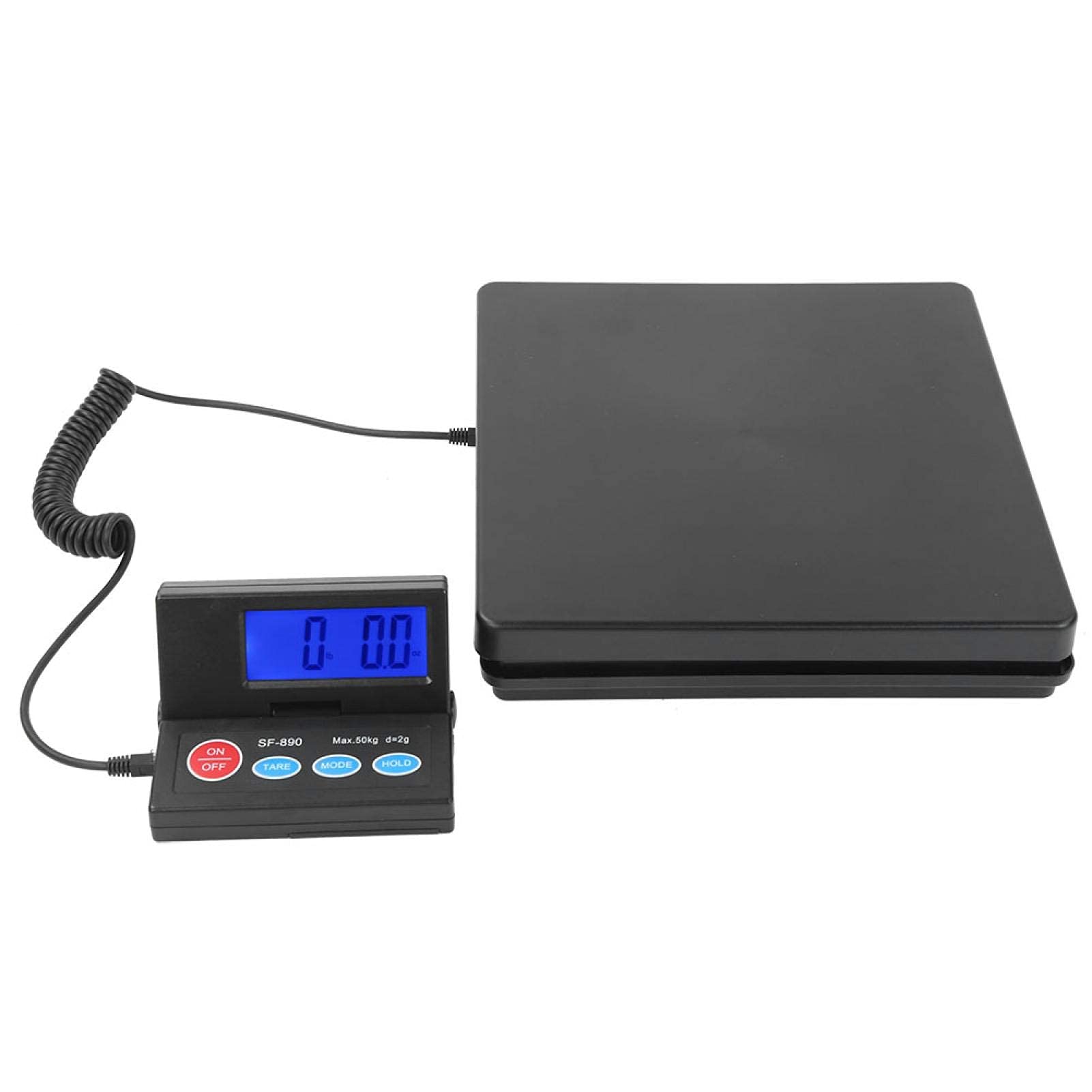 Ejoyous Home Improvement Tool balance postale 50kg LCD inox