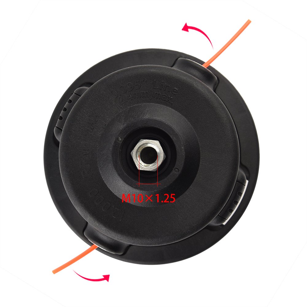 FEPITO tête débroussailleuse Tap and Go M10x1,25 nylon