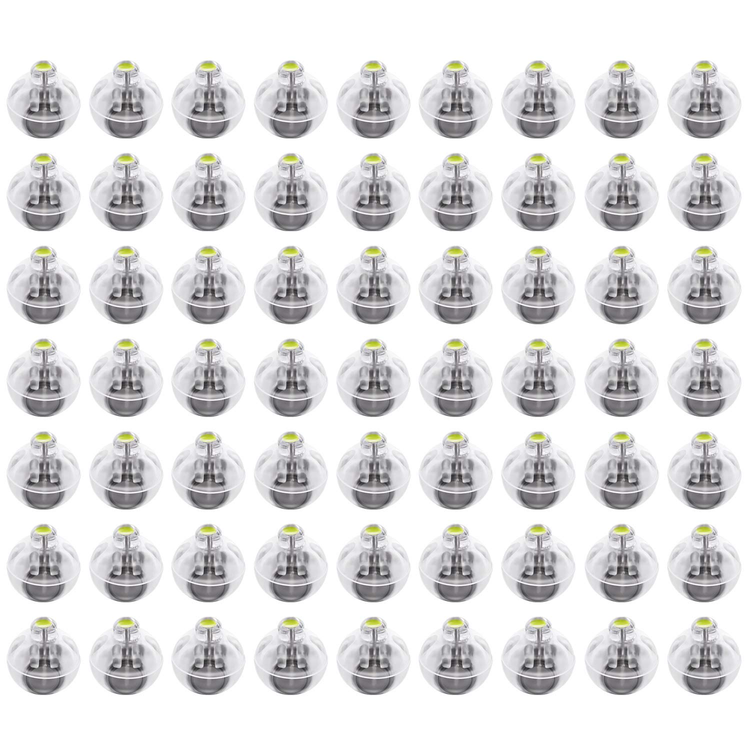 FEPITO Party Decorations boule LED ballon blanc 100 pièces