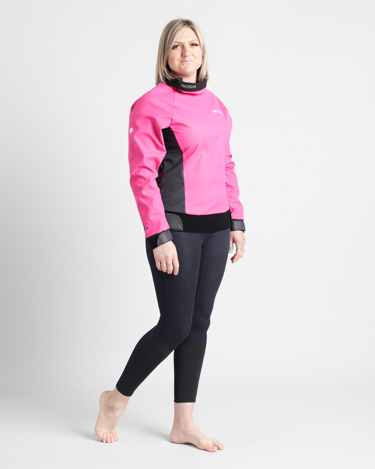 Rooster Aquafleece Pro Lite haut voile femme rose UK10