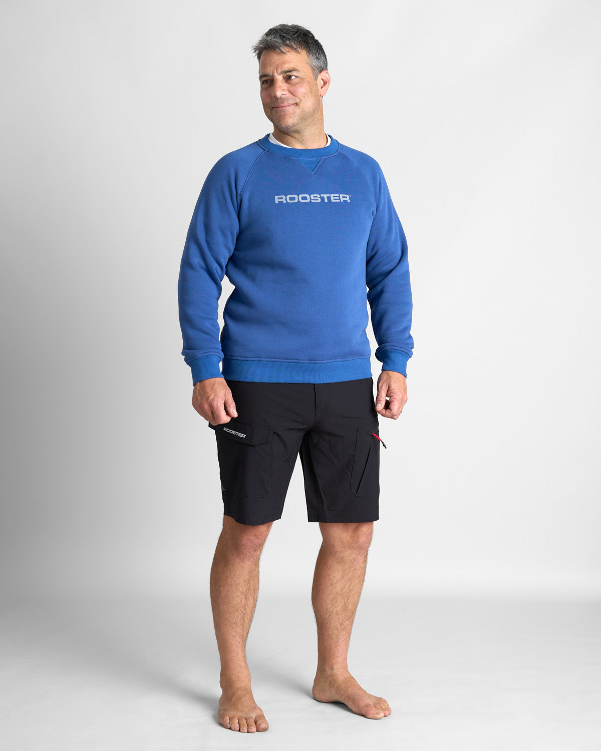 Rooster Merchandise Brand Sweatshirt col rond coton