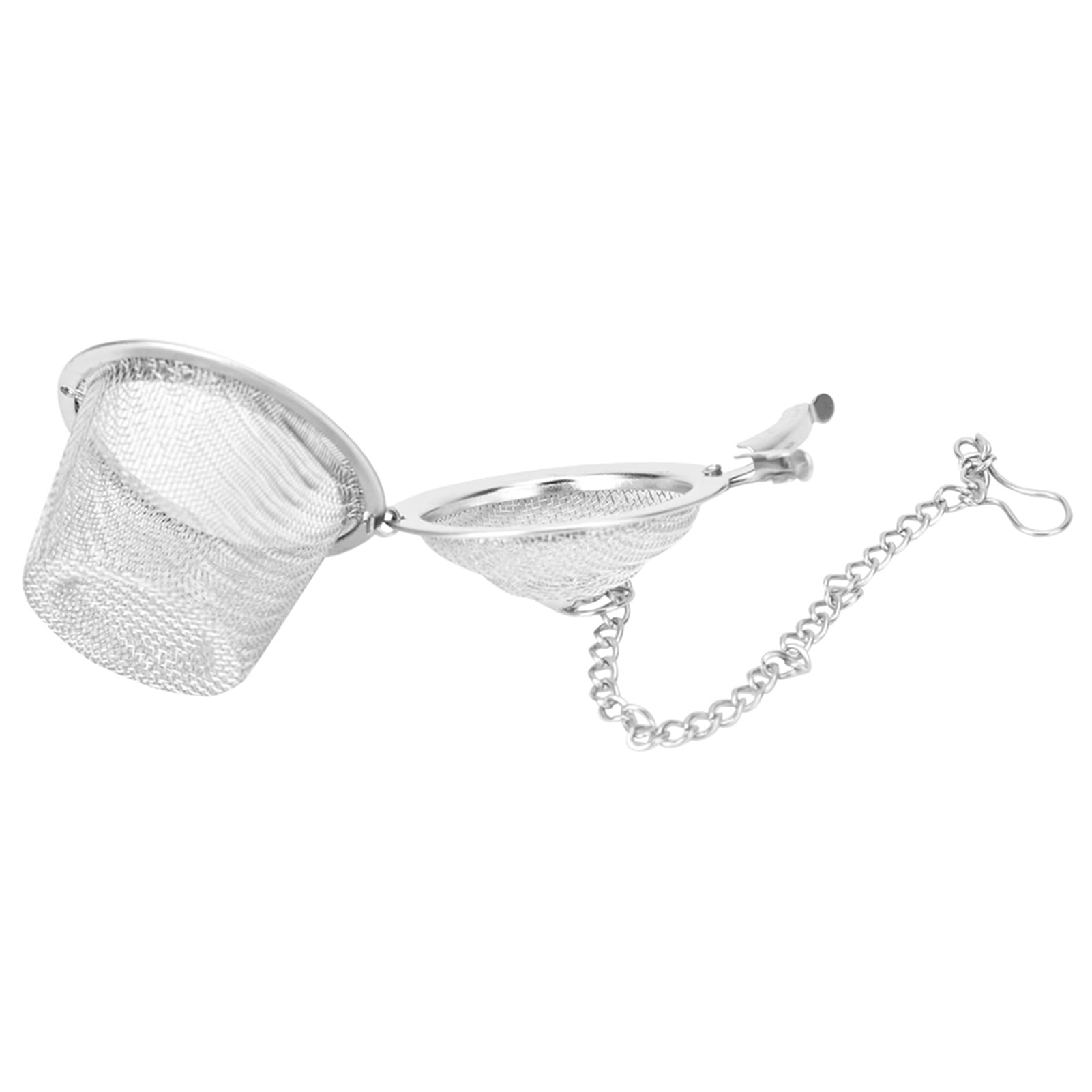 Tissting Kitchen Bathroom boule à thé inox L maille fine