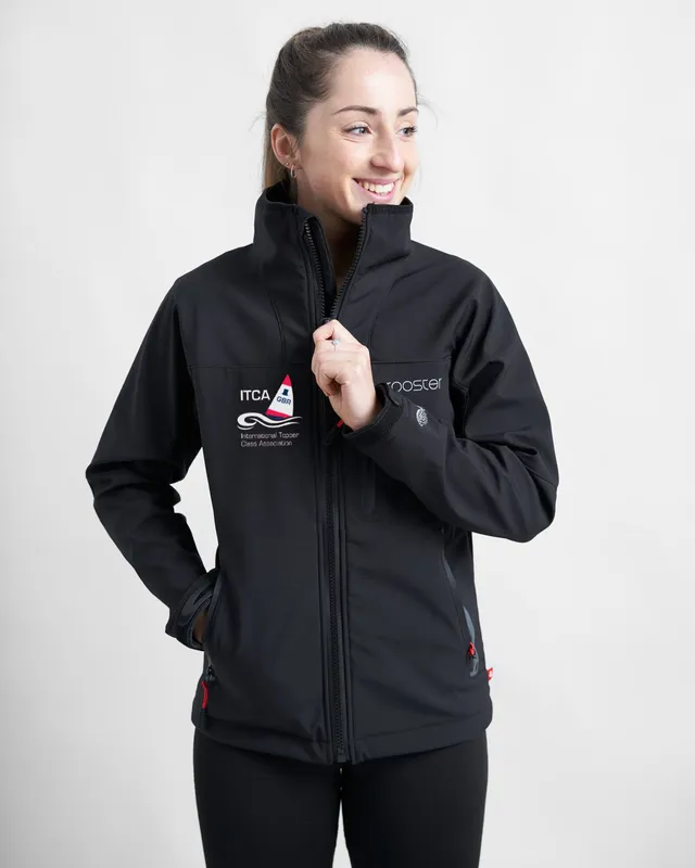 Rooster Coastal Inshore Veste Softshell Femme Sans Capuche Noir