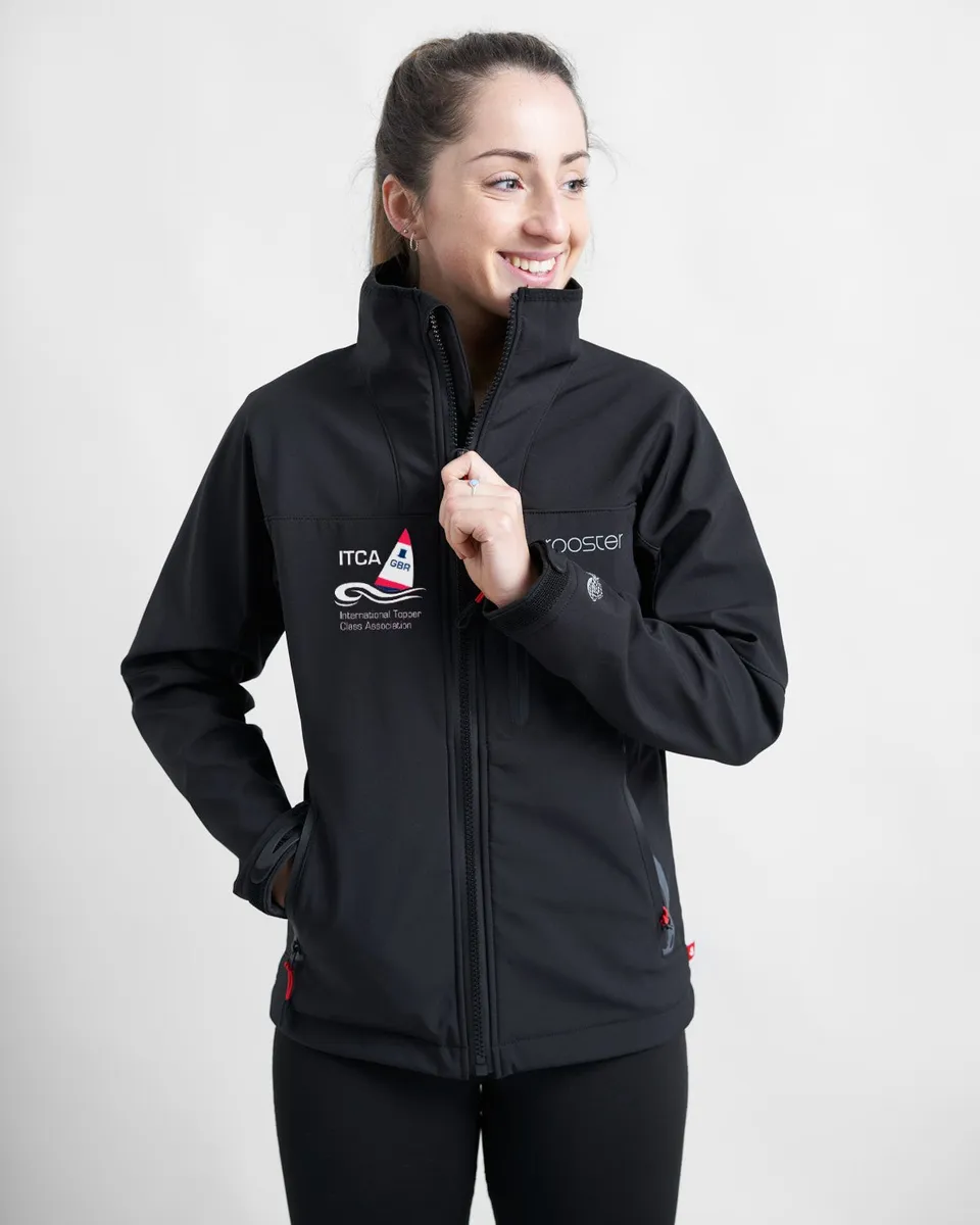 Rooster Coastal Inshore Veste Softshell Femme Sans Capuche Noir