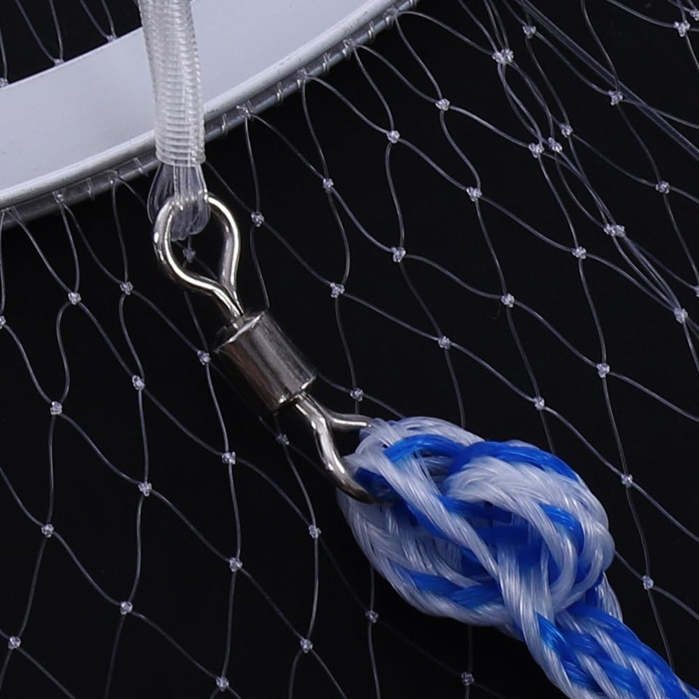 Ejoyous Sports & Equipment épervier pêche nylon 2,4 m corde 8 m