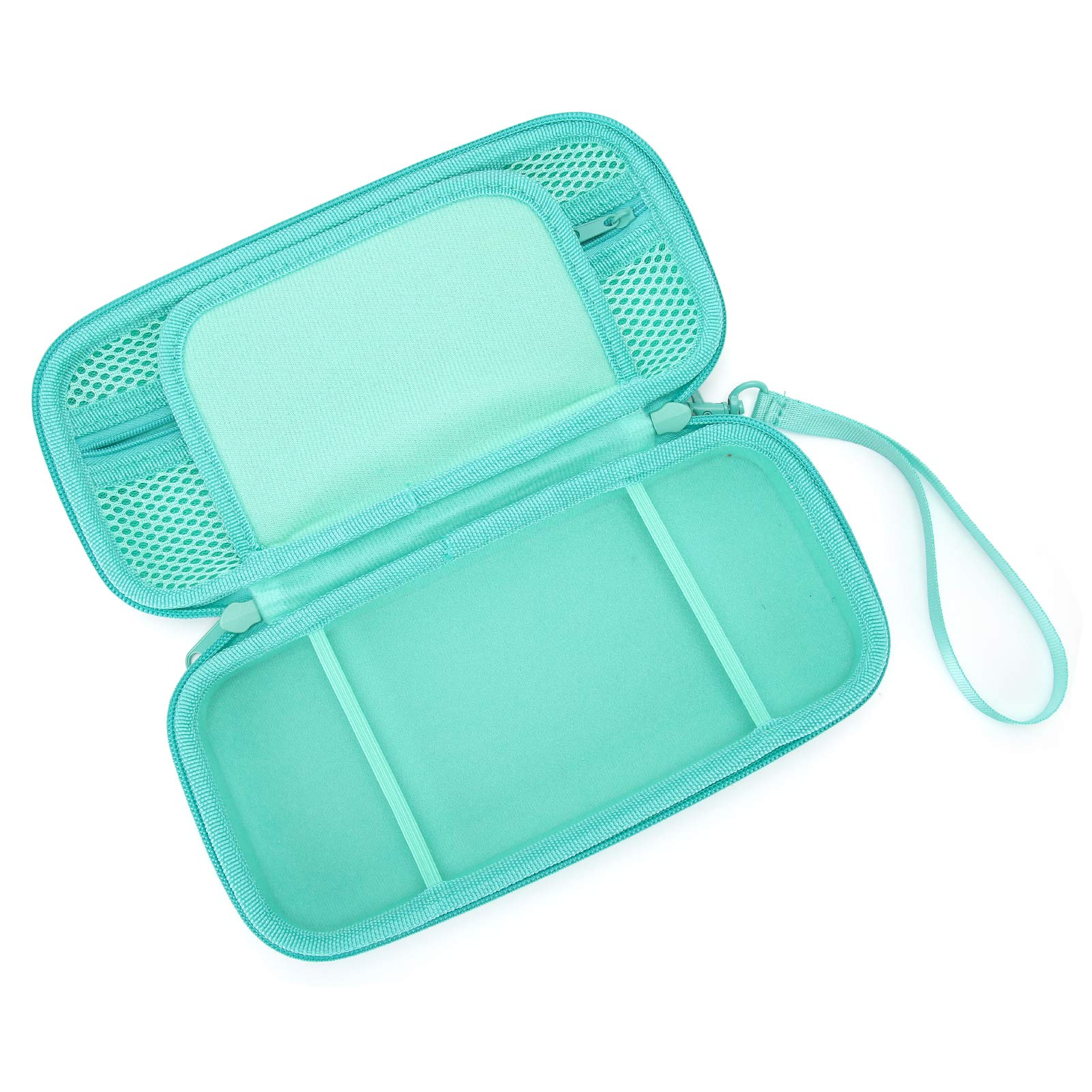 Ejoyous Étui Switch Coque EVA 8 Cartes Motif Feuilles