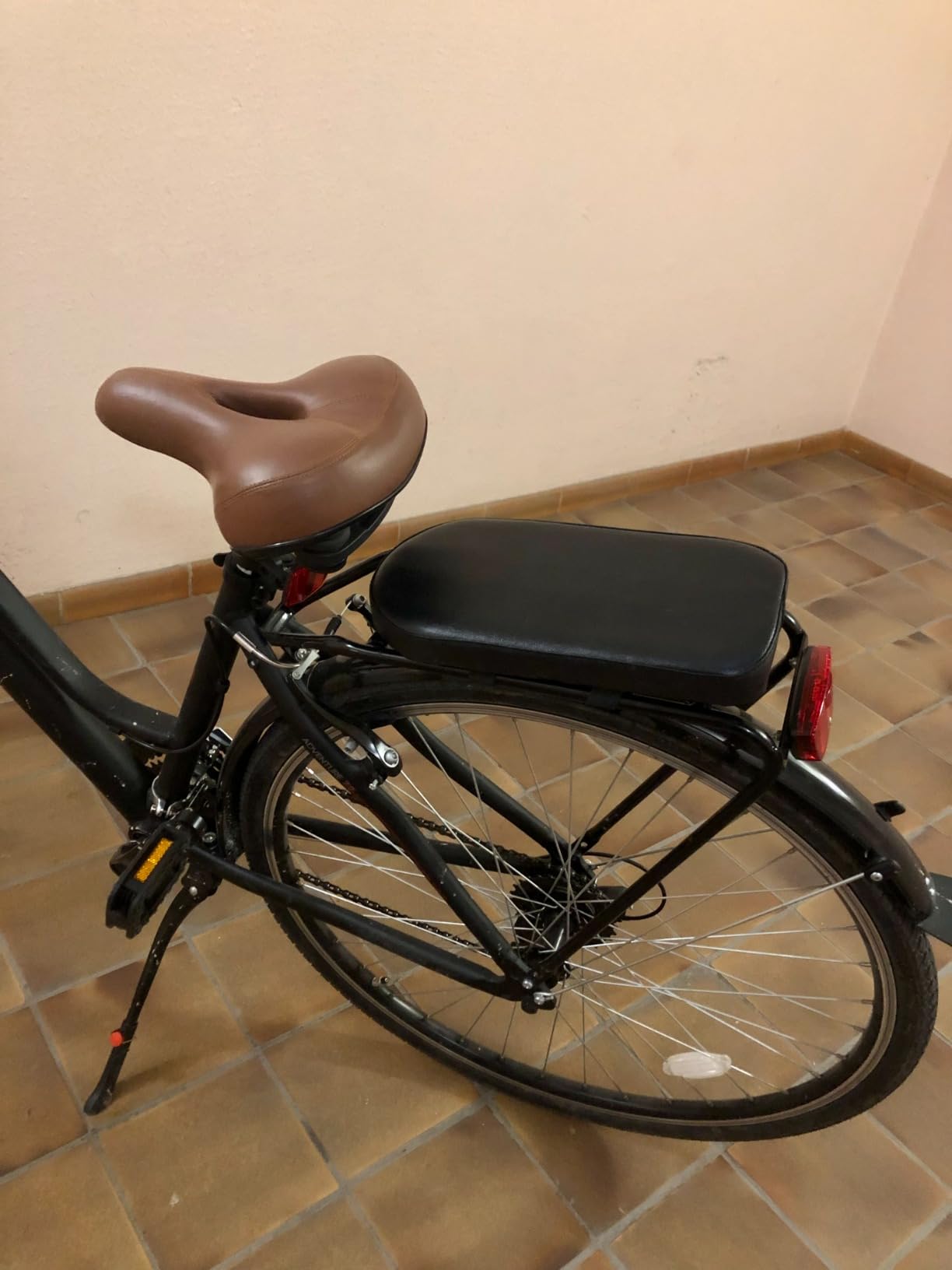 Tissting Outdoor siège enfant vélo coussin arrière confortable