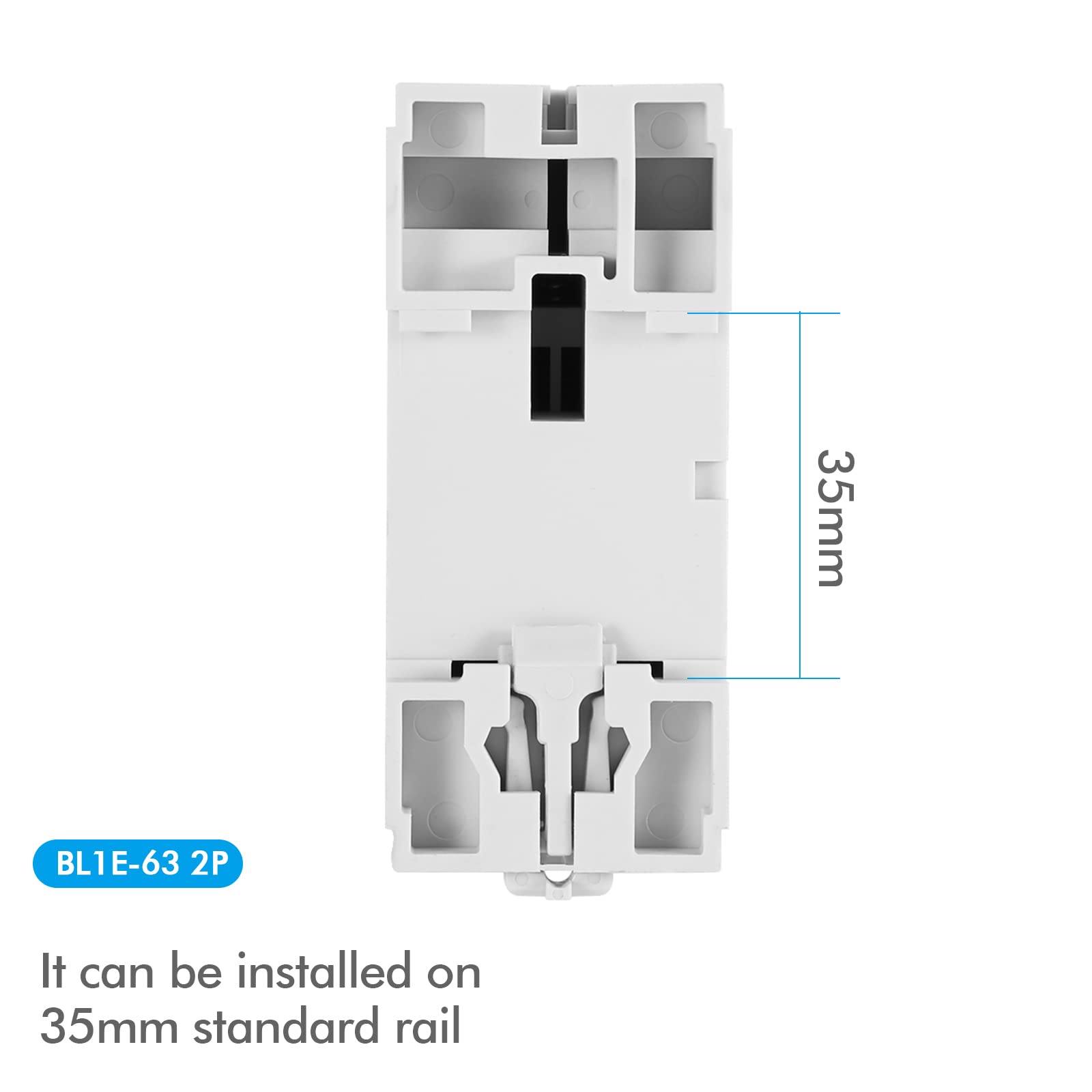 Jadeshay Installation Électrique disjoncteur 32A 30mA BL1E-63