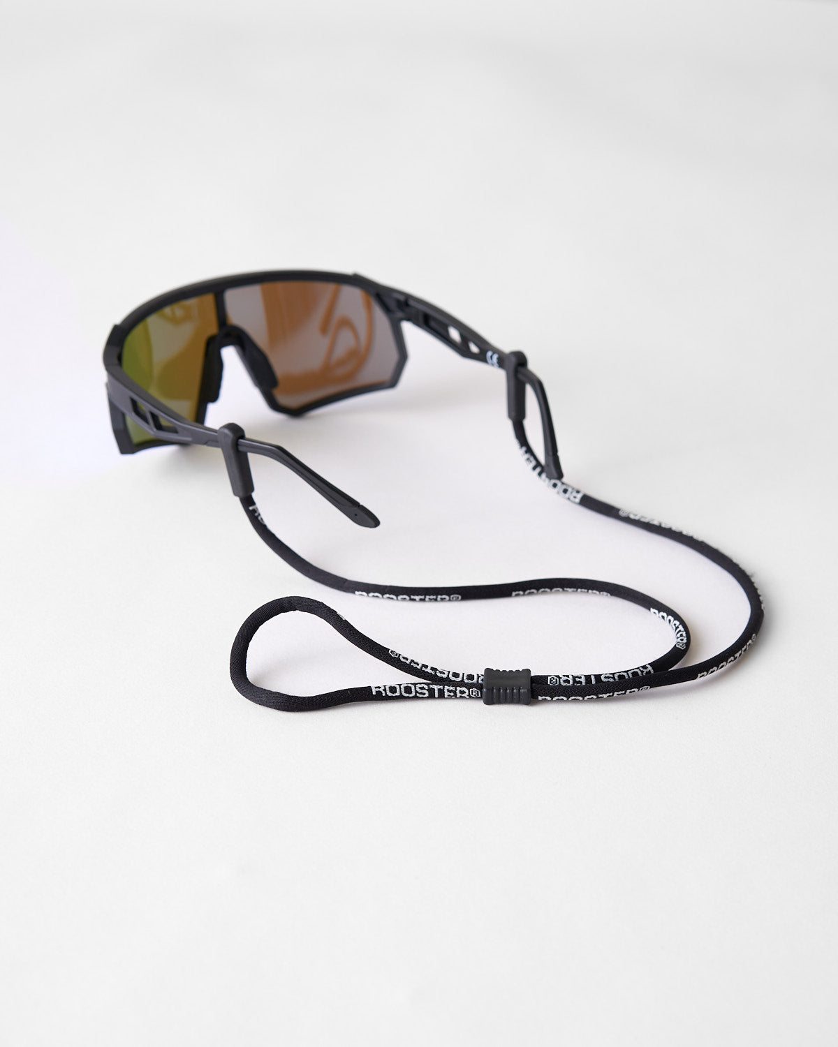 Rooster Sailing Sunglasses cordon lunettes sport réglable noir