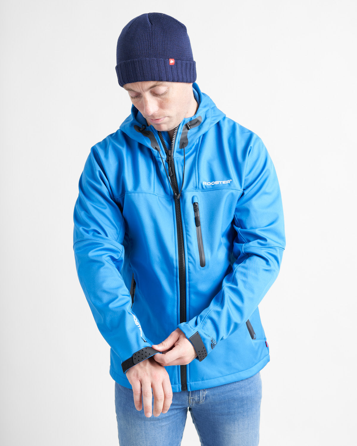 Rooster Coastal & Inshore Soft Shell veste softshell noir coupe-vent