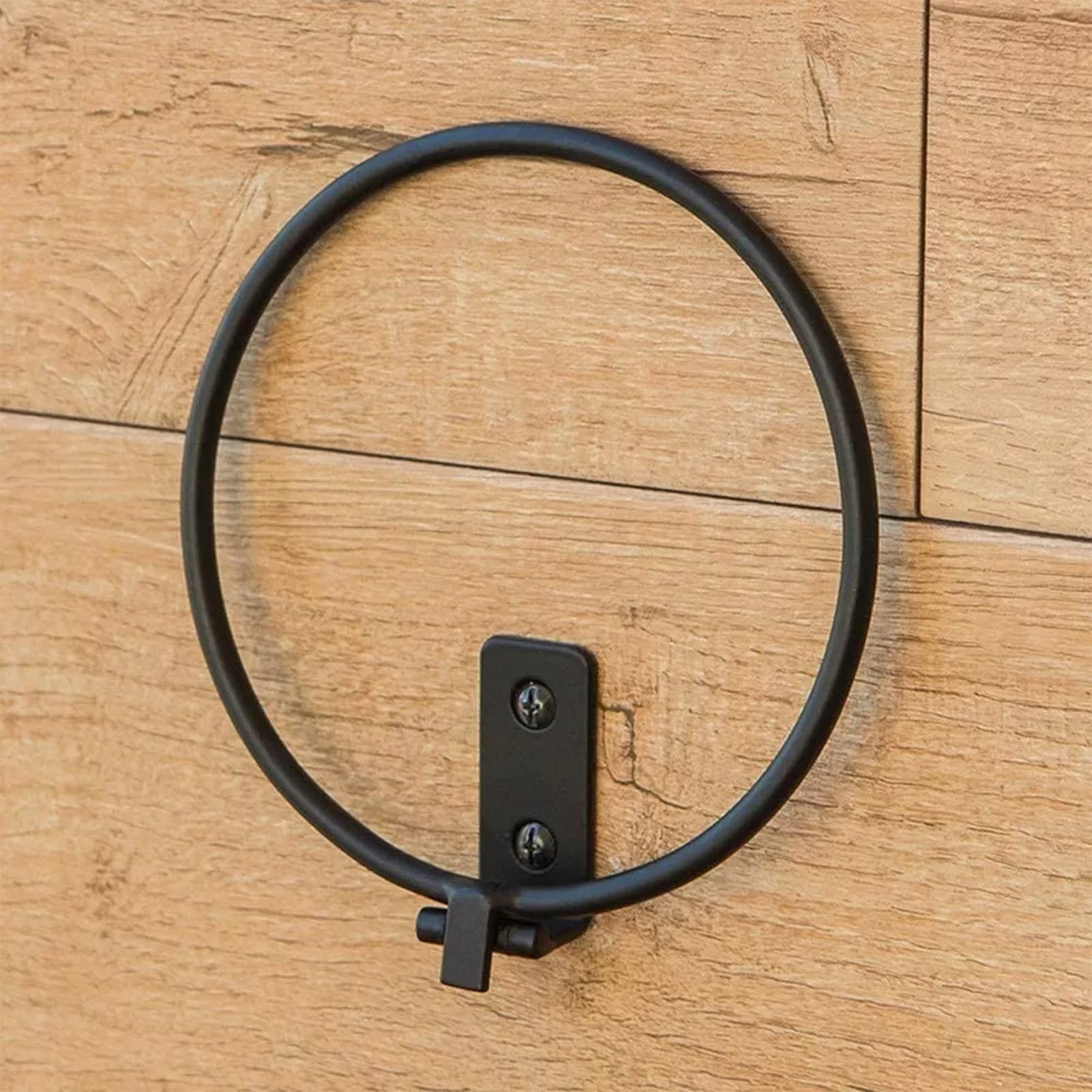 Tissting Support Pot Fleur Mural Pliable 6" Lot 3 Noir