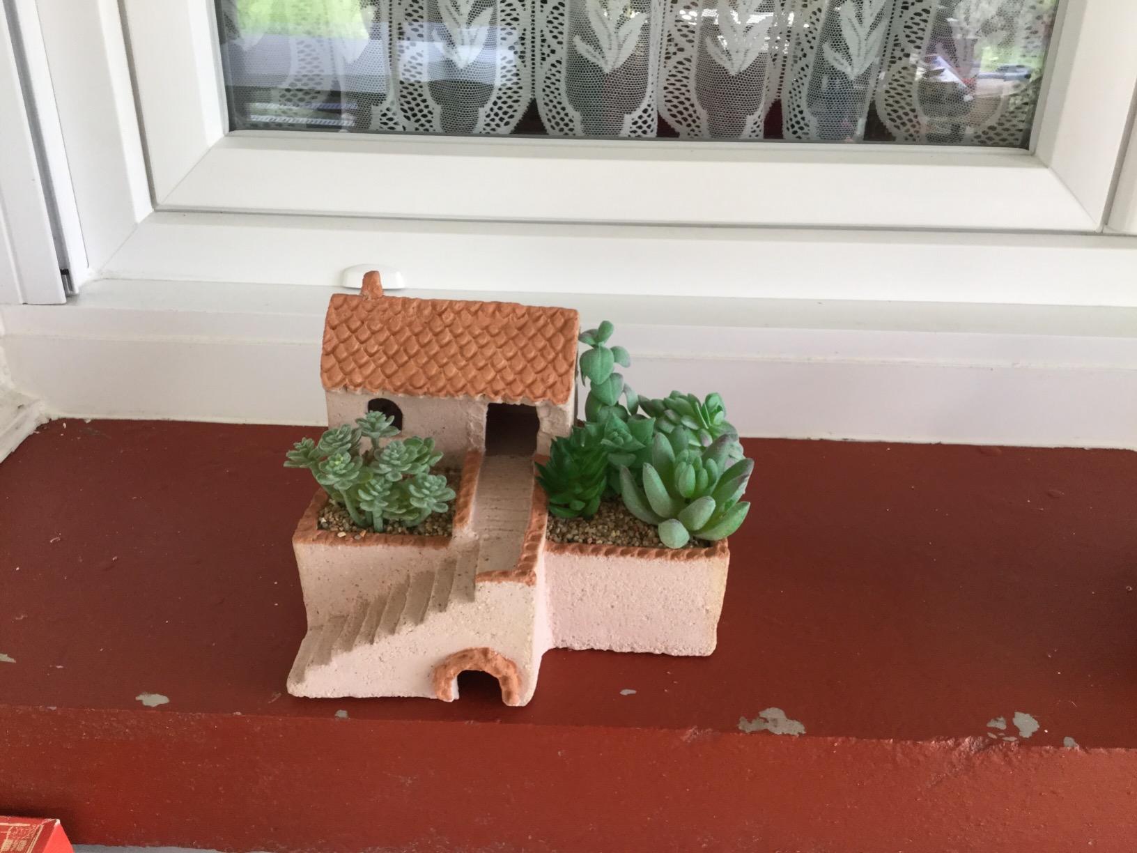 FEPITO Plantes succulentes artificielles vertes x15 mini