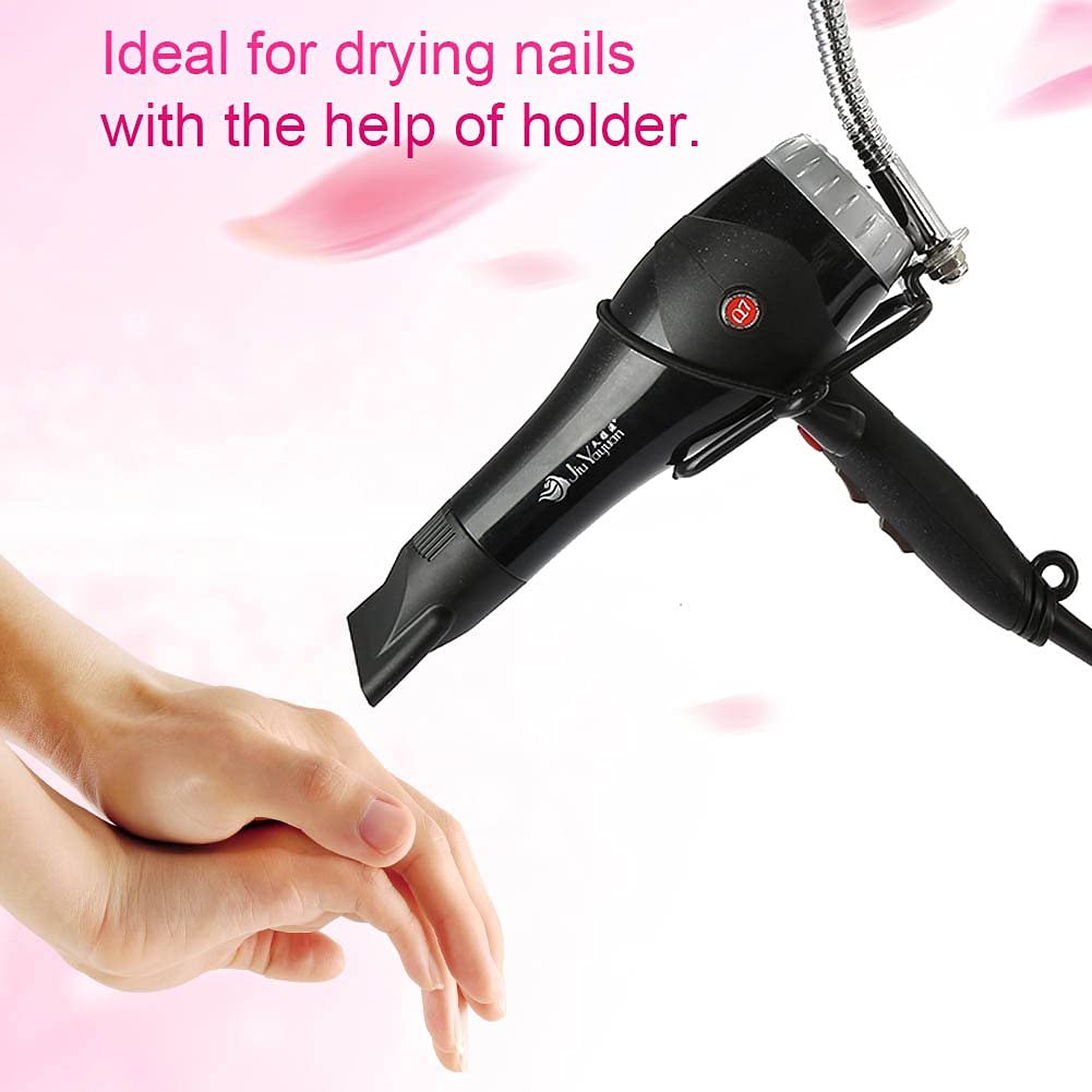 Ejoyous Support Sèche-Cheveux Ventouse Rotatif 360° Mains Libres