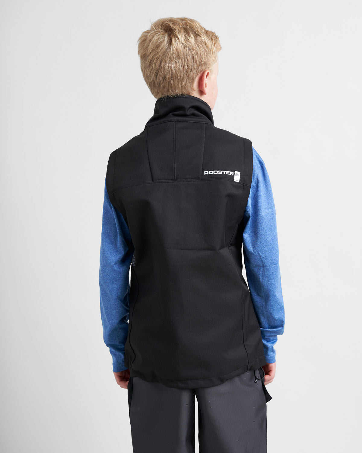 Rooster Coastal gilet softshell junior noir Junior Large