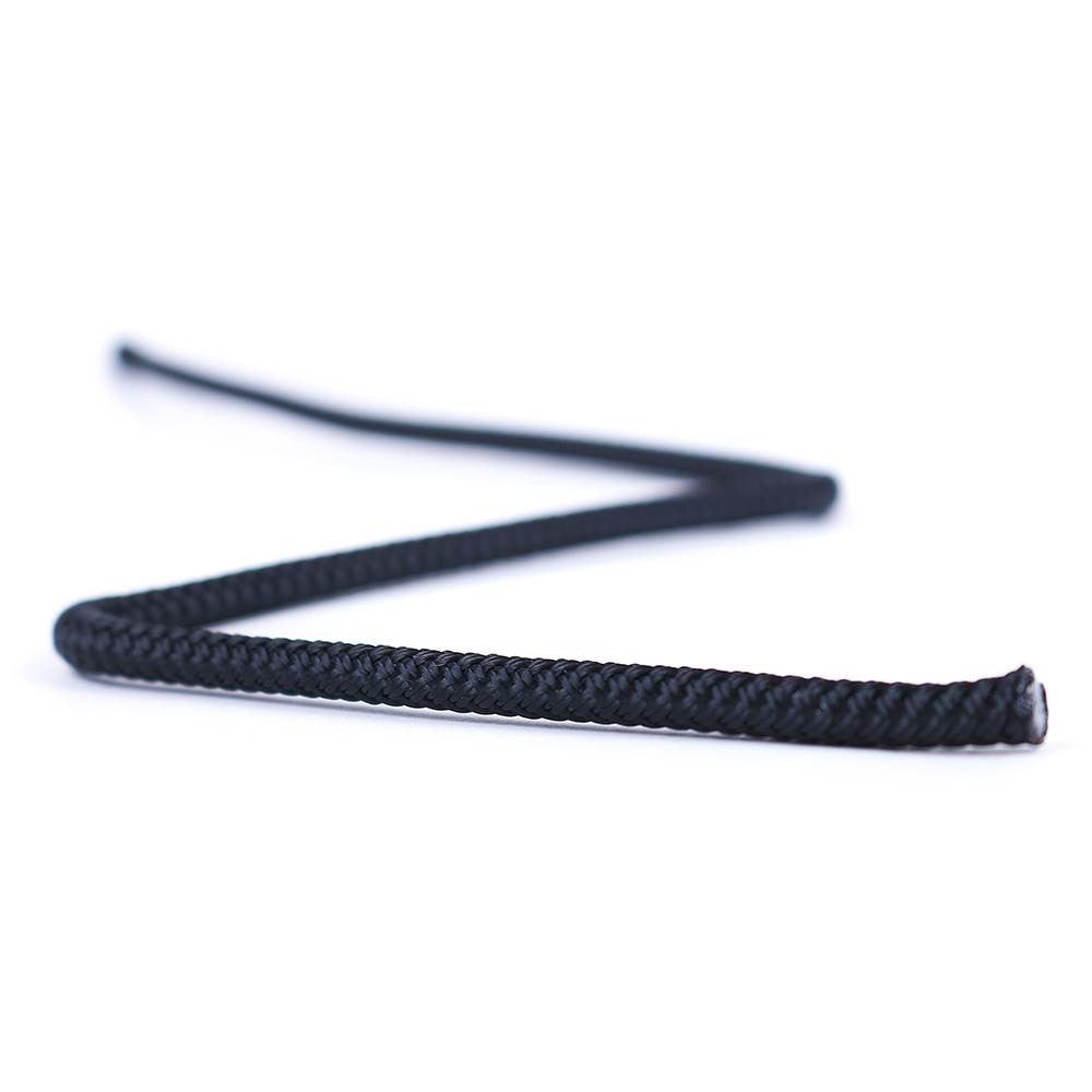 Rooster Braid on Braid bout polyester 6 mm noir