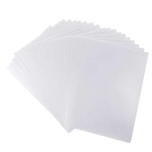 FEPITO Office pochette plastique A4 transparente lot de 80 PP