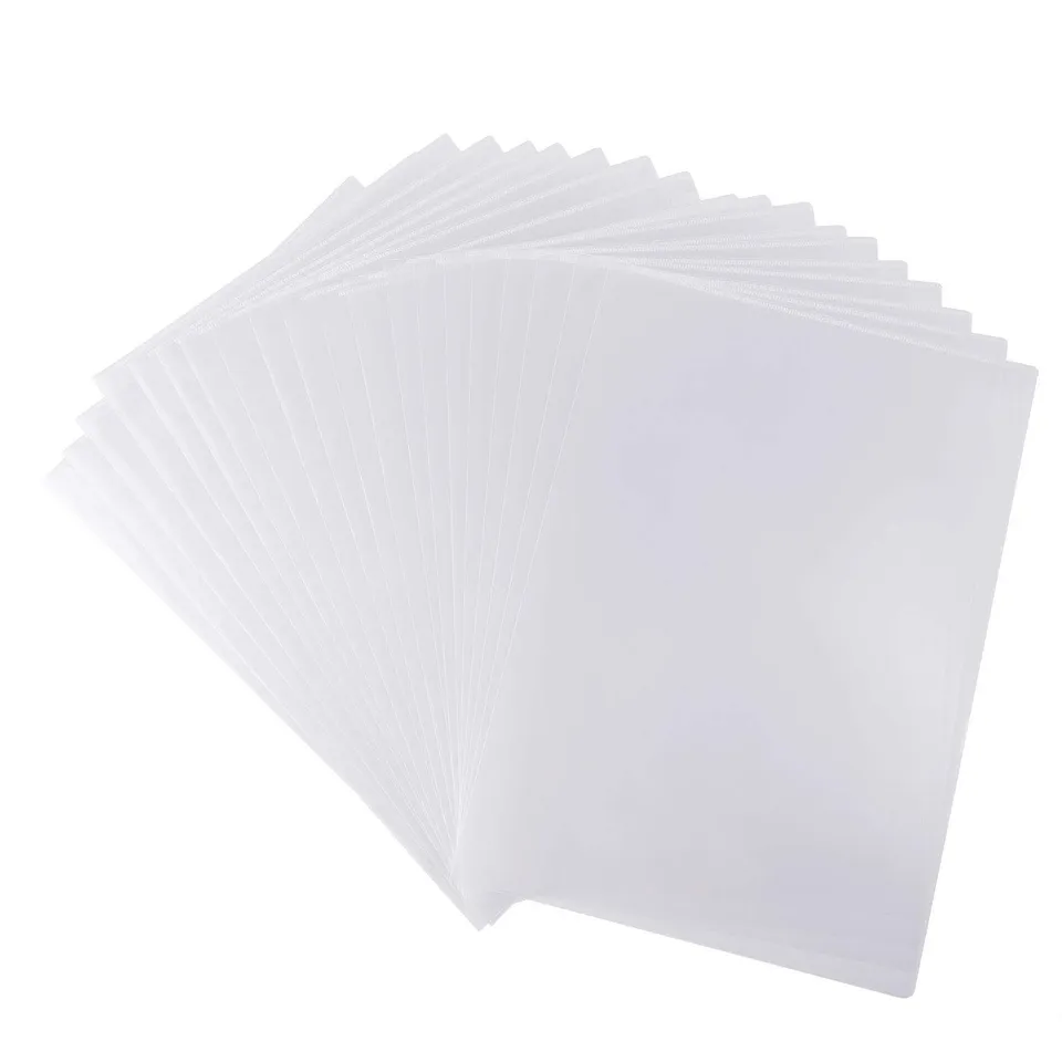 FEPITO Office pochette plastique A4 transparente lot de 80 PP