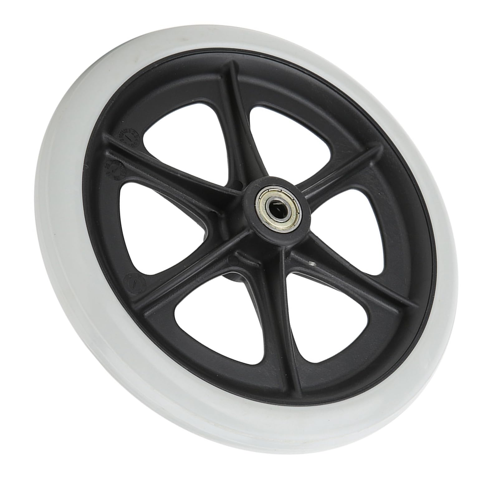 FTVOGUE Roue fauteuil roulant avant 8 pouces 200 mm gris