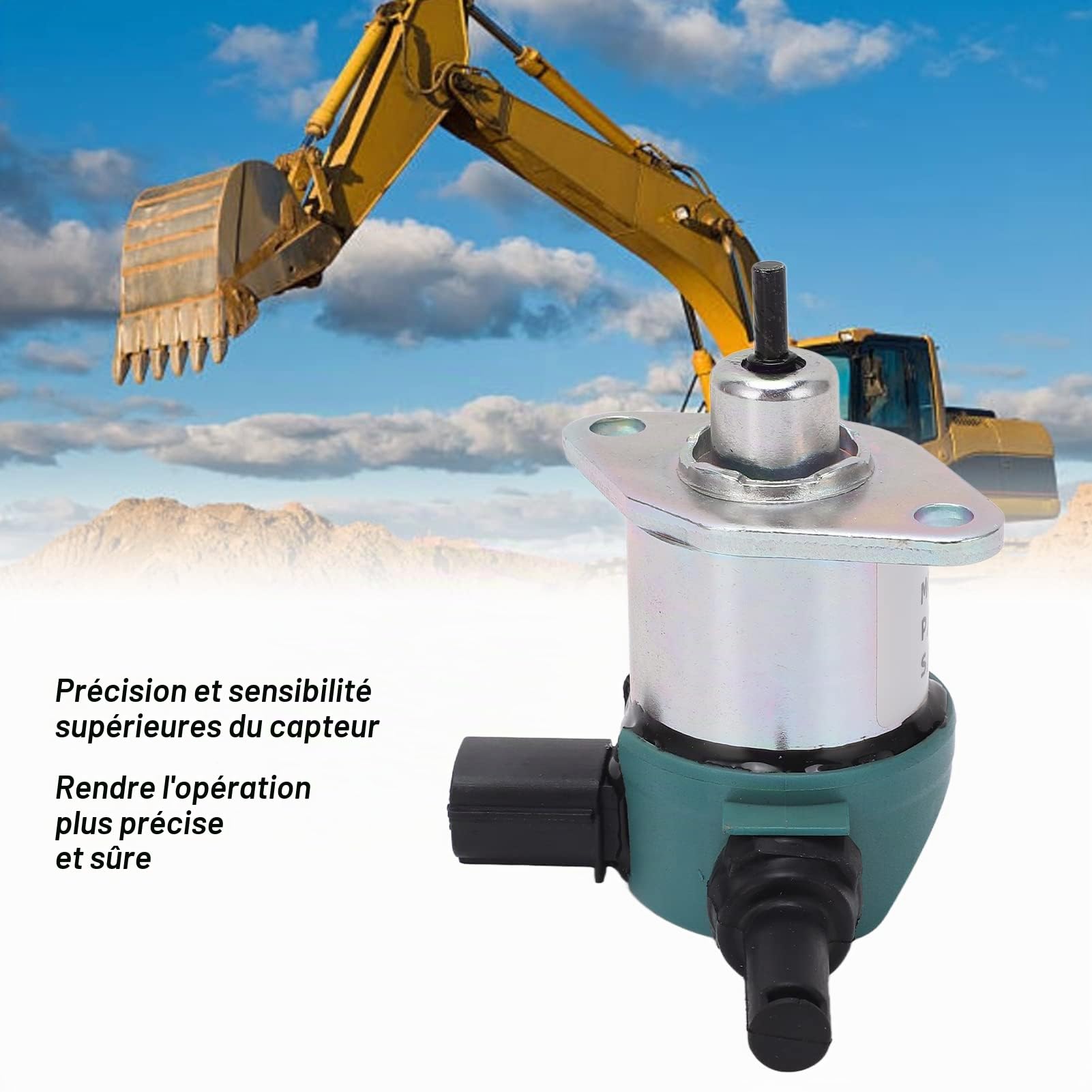 FTVOGUE Électrovanne Arrêt Moteur 12VDC D1005 D1105