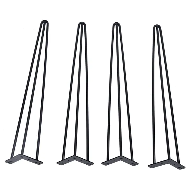 Ejoyous Home Improvement pieds table métal 71cm x4