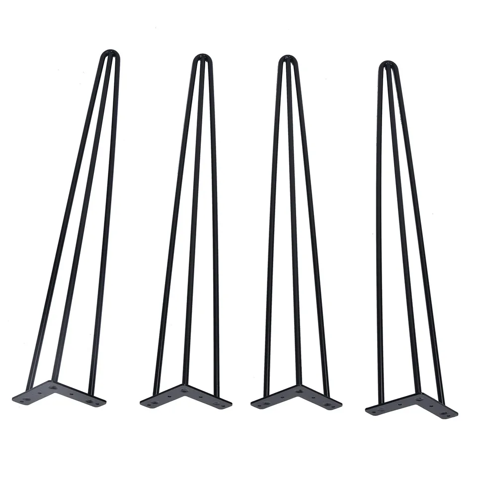 Ejoyous Home Improvement pieds table métal 71cm x4
