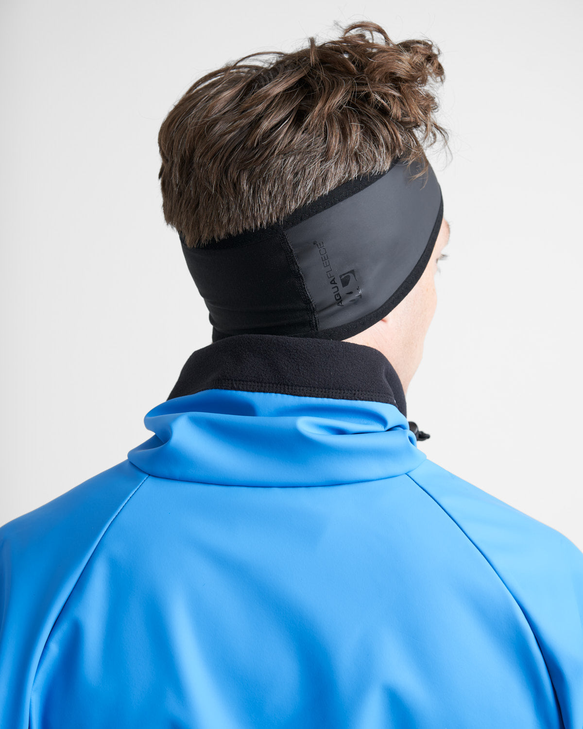 Rooster Aquafleece Headband bandeau bleu coupe-vent