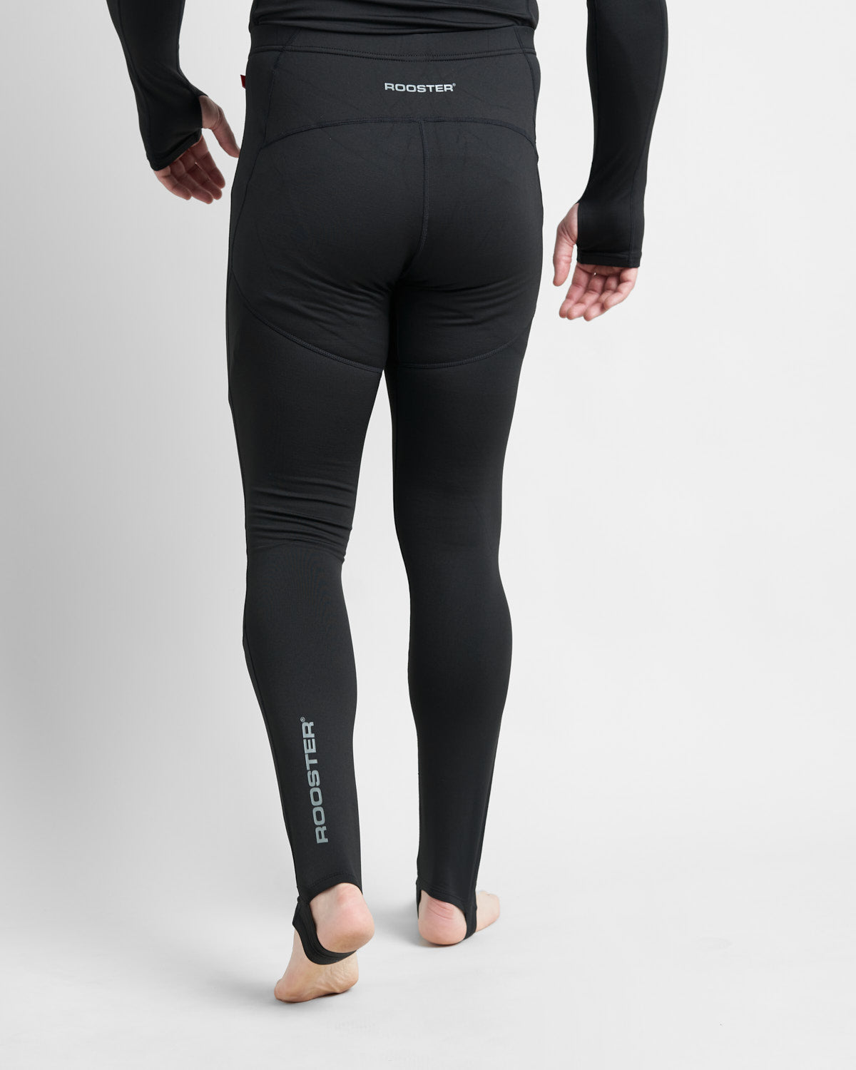 Rooster PolyPro legging thermique noir M/L polypropylène
