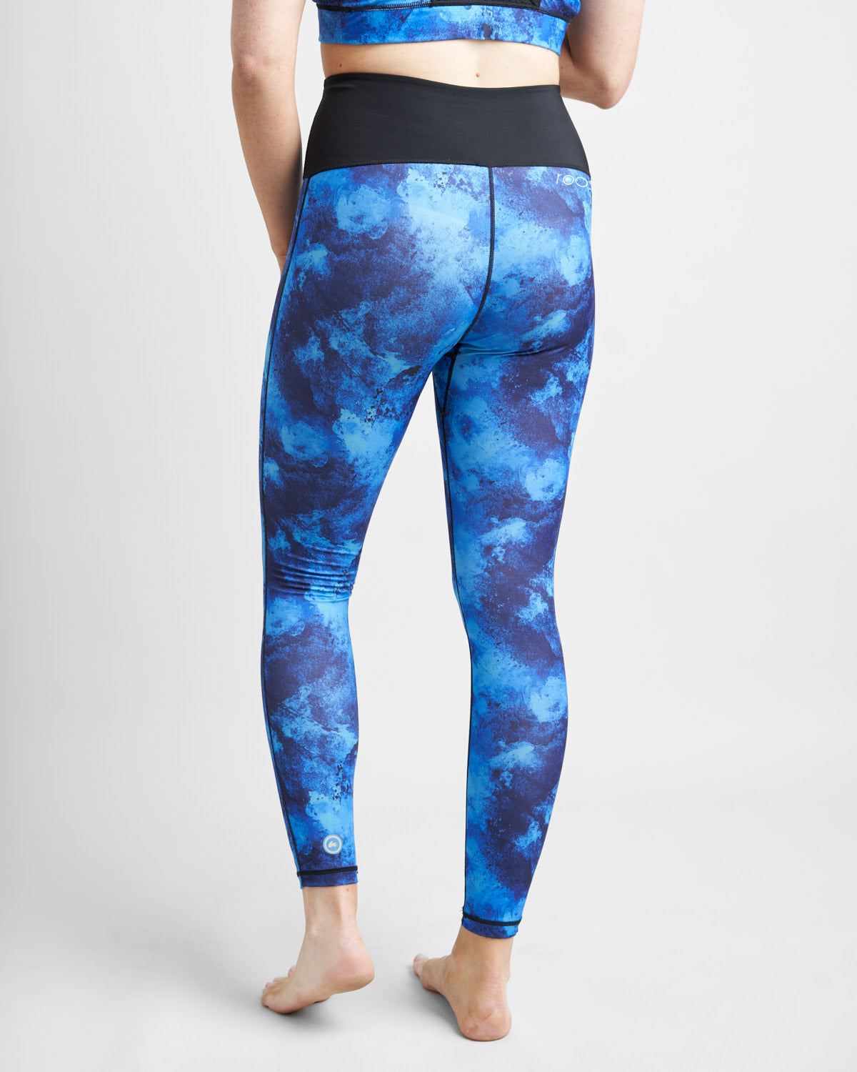Rooster UV Legging sport femme noir taille haute