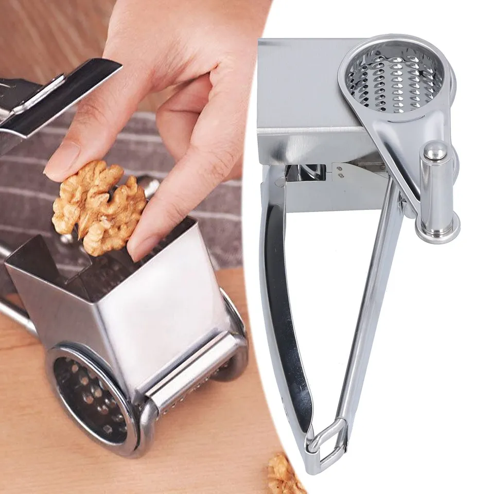 Tissting KITCHEN BATHROOM moulin fromage râpe inox manivelle